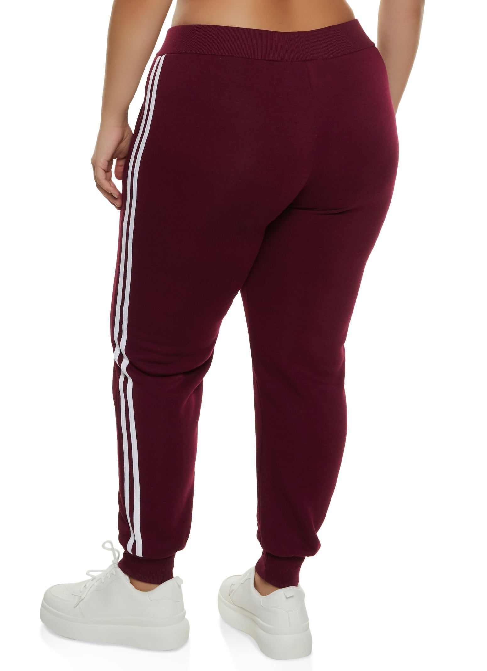 Plus Size Varsity Striped Side Joggers sold by Rainbow product image thumbnail 2