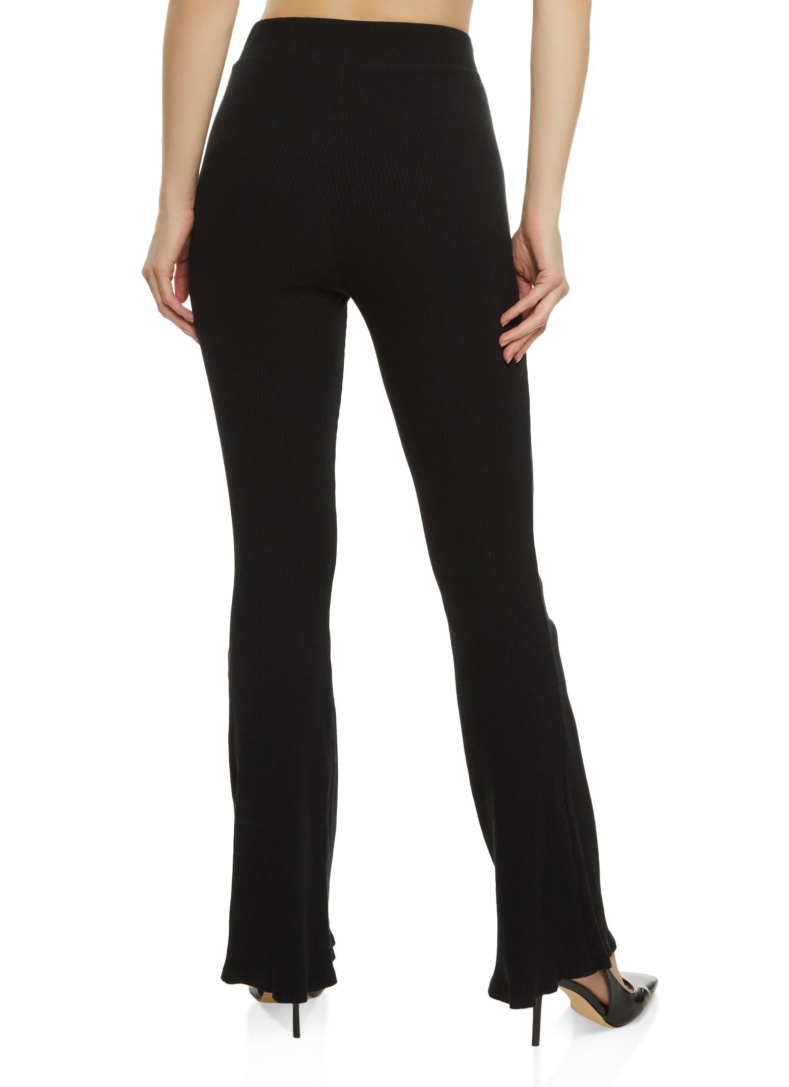Basic Ribbed Flare Pants sold by Rainbow product image thumbnail 2