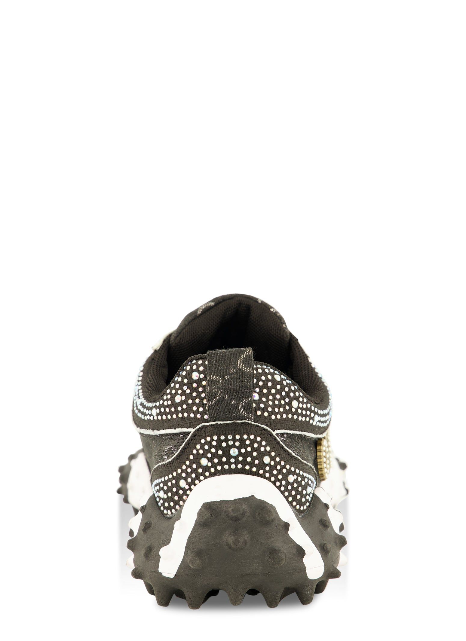 Rhinestone Color Block Lace Up Sneakers sold by Rainbow product image thumbnail 3