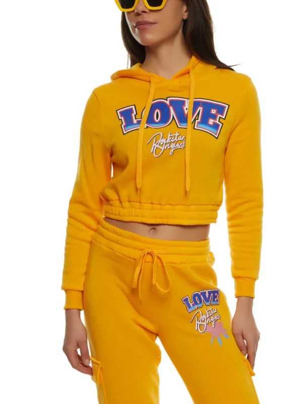 Love Rockstar Original Pullover Hoodie sold by Rainbow