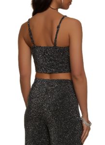 Lurex Hook and Eye Bustier Top sold by Rainbow
