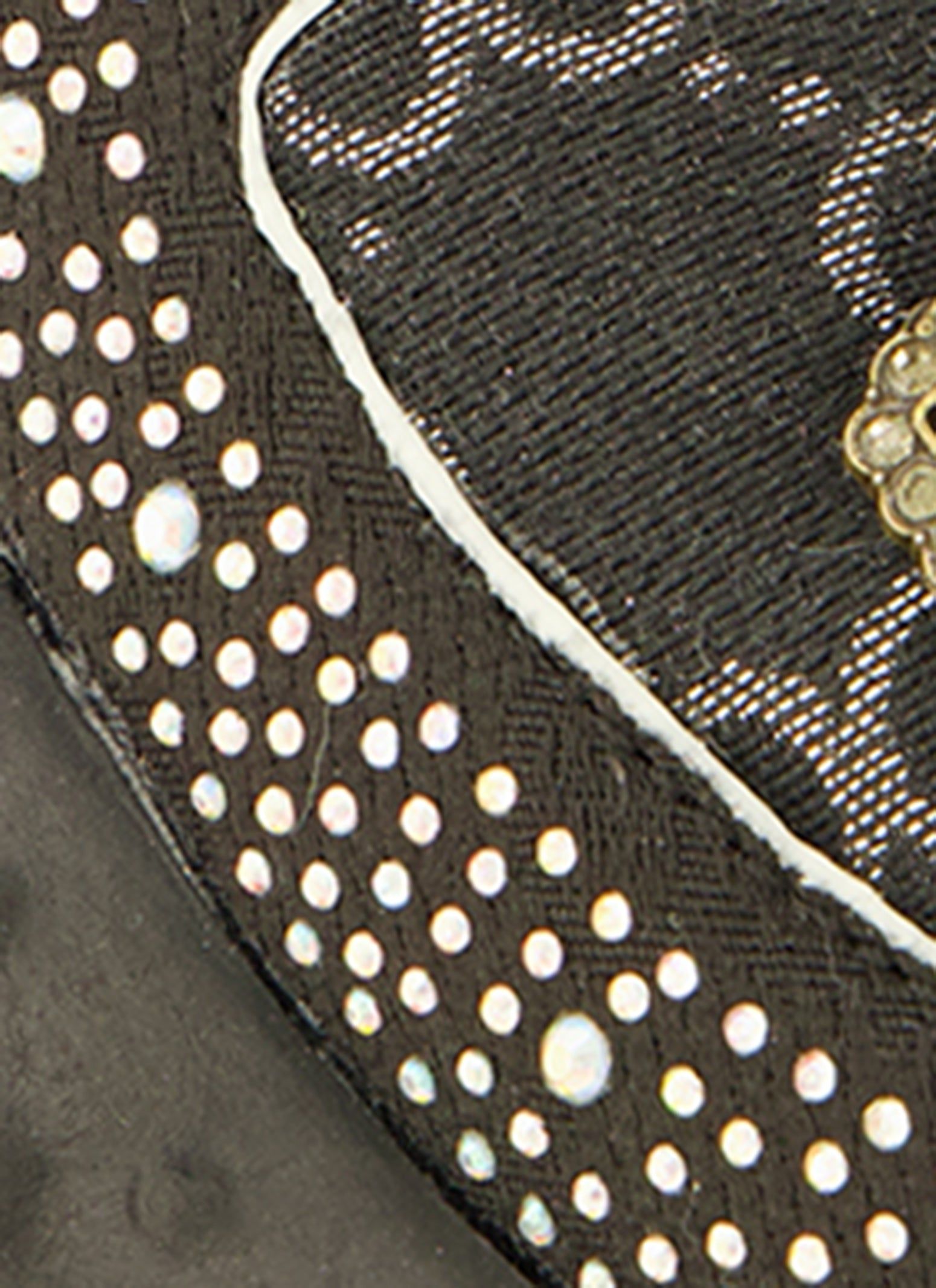 Rhinestone Color Block Lace Up Sneakers sold by Rainbow product image thumbnail 4