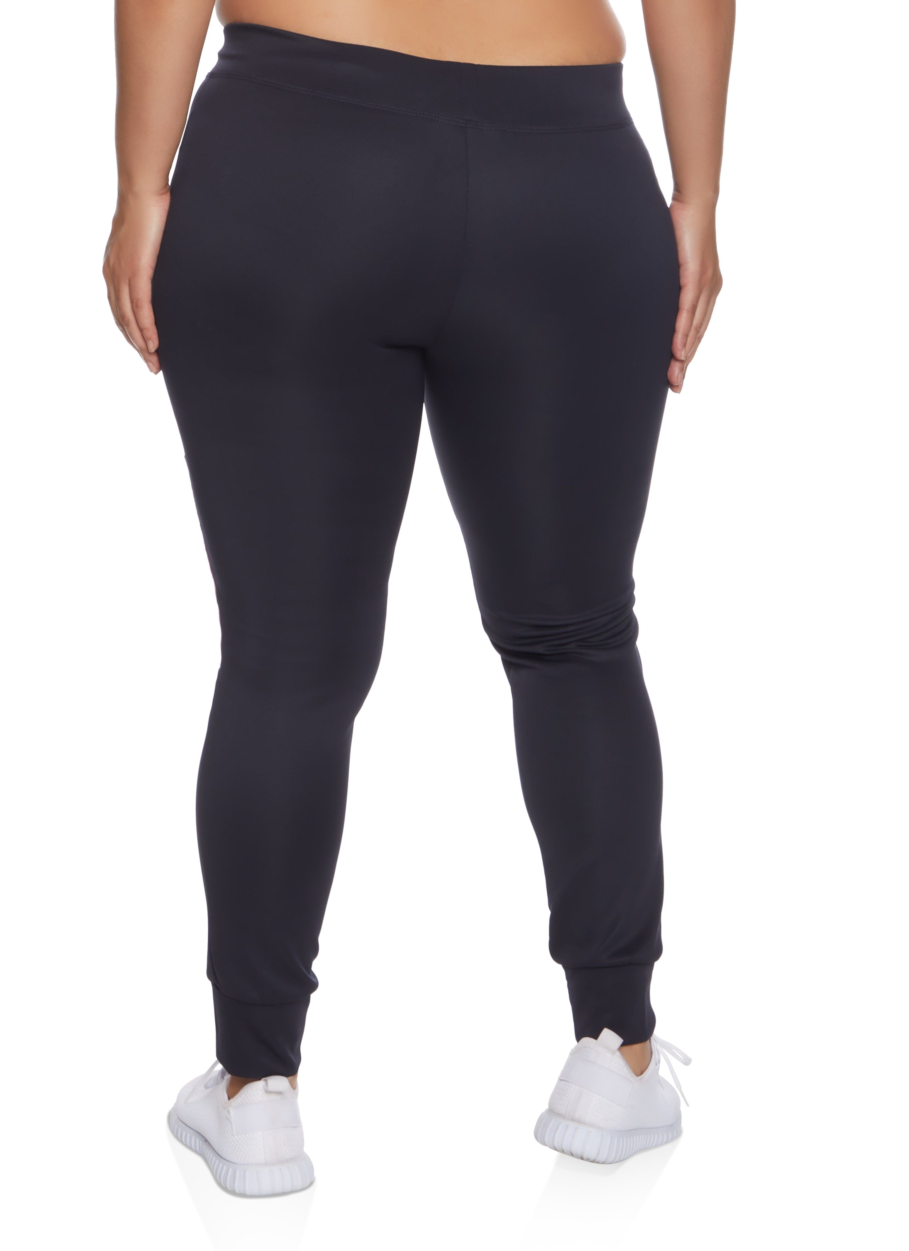 Plus Size Varsity Stripe Detail Leggings sold by Rainbow product image thumbnail 2