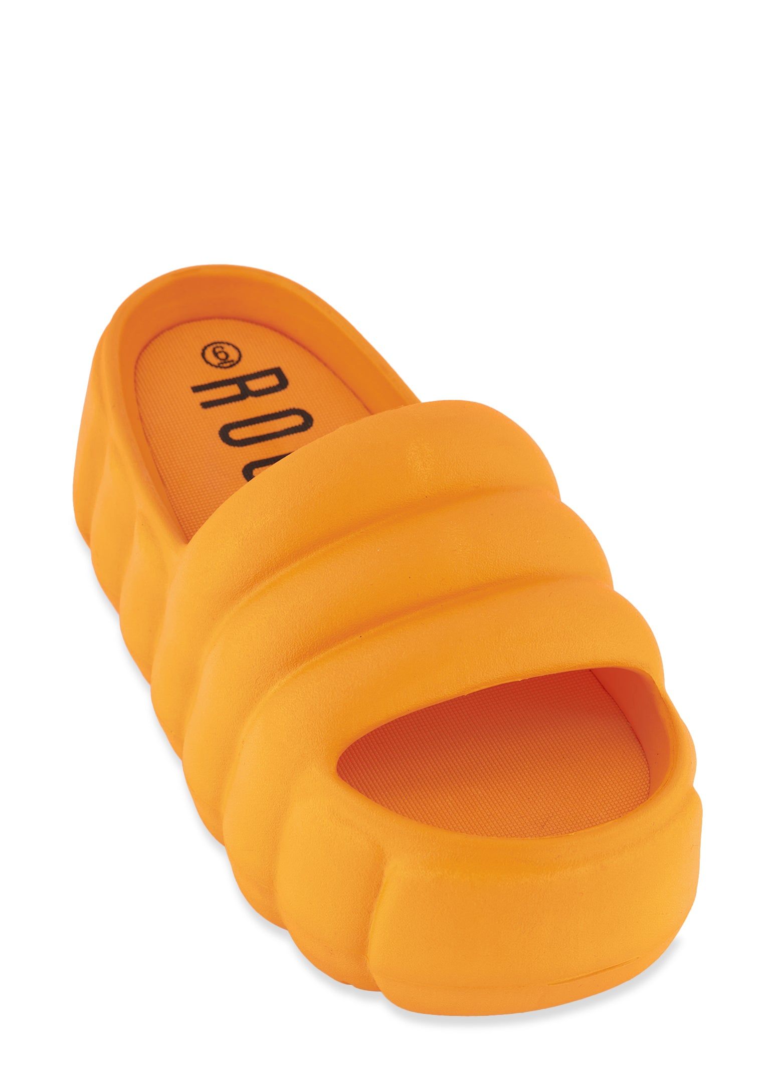 Chunky Platform Slide Sandals sold by Rainbow