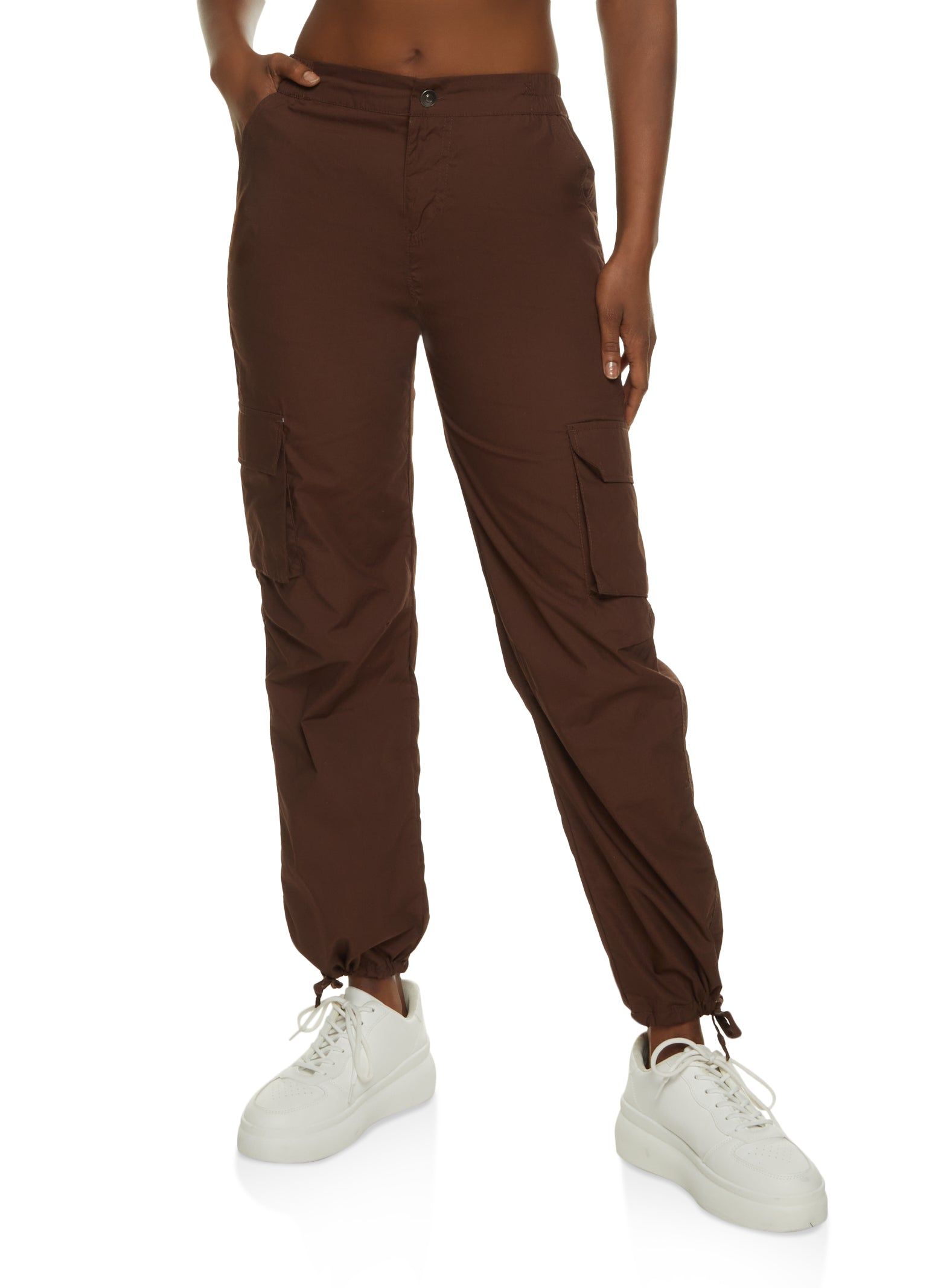 Poplin Cargo Pants sold by Rainbow