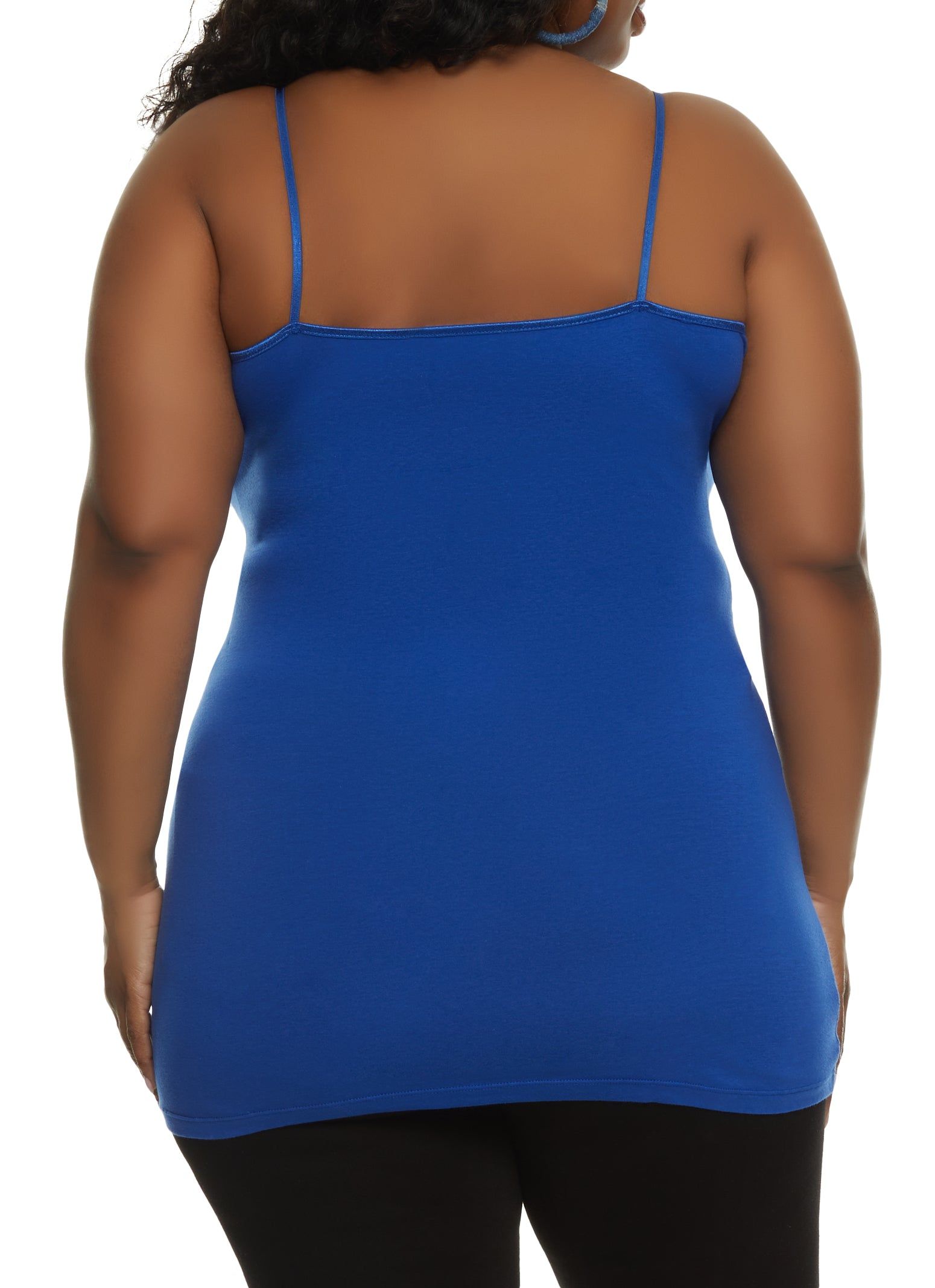 Plus Size Solid Scoop Neck Cami sold by Rainbow product image thumbnail 2
