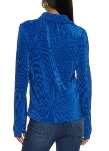 Basic Plisse Button Front Shirt sold by Rainbow