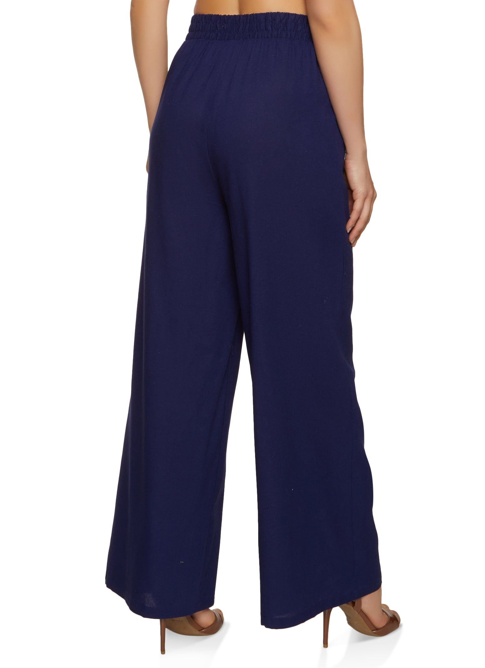 Iris Beaded Faux Drawstring Palazzo Pants sold by Rainbow product image thumbnail 2
