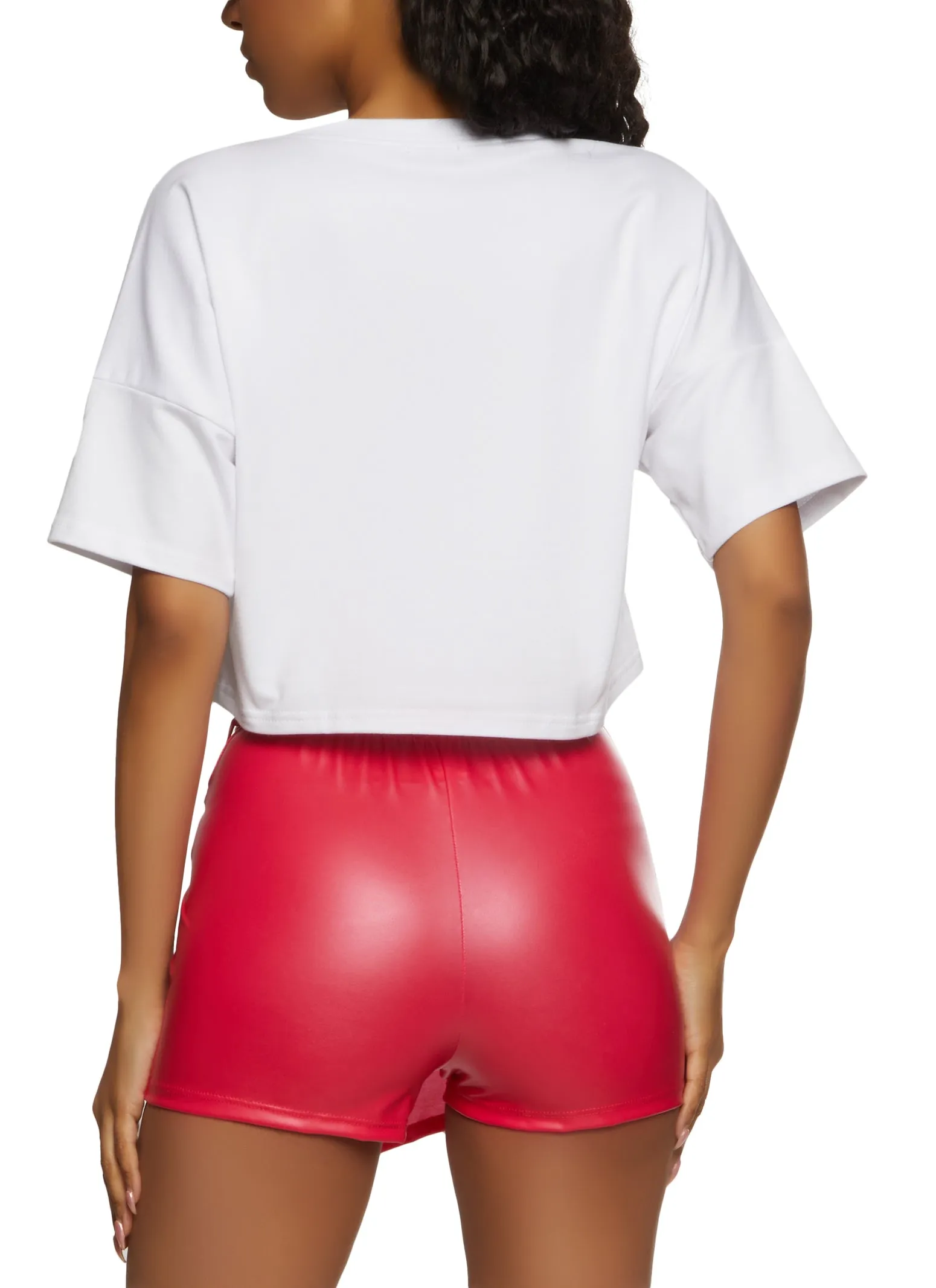 City Graphic Drop Shoulder Cropped Tee sold by Rainbow product image thumbnail 2