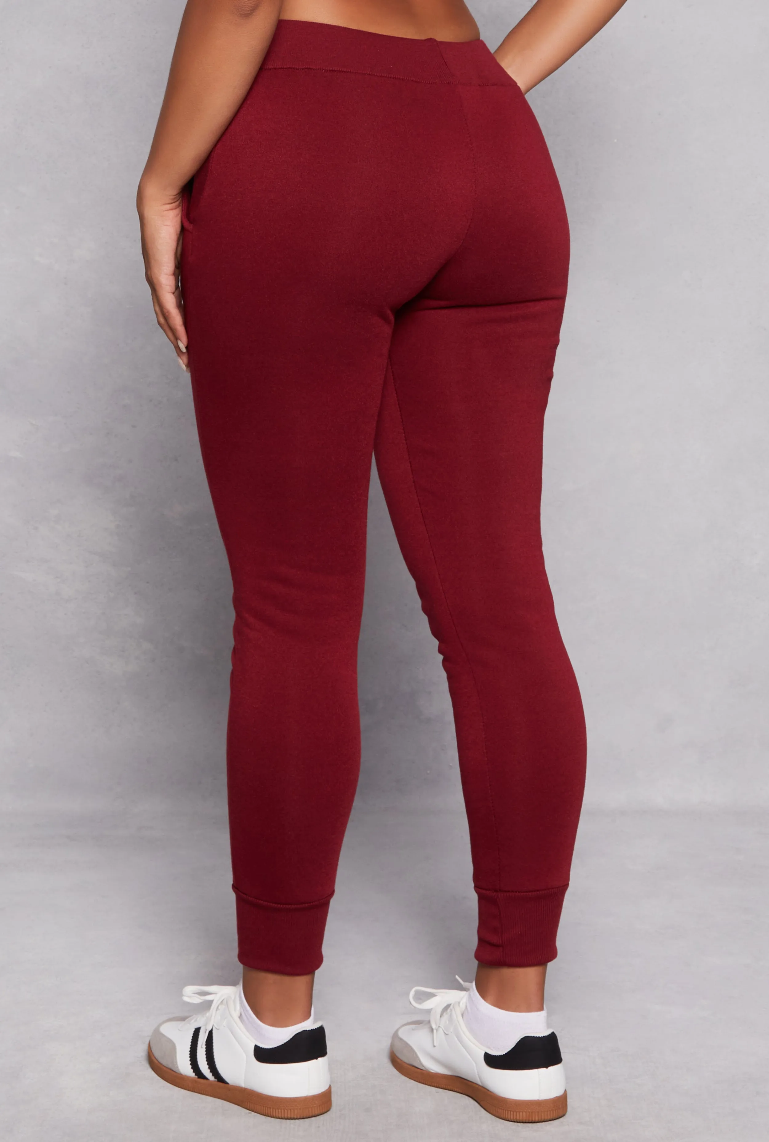 Drawstring Waist Fleece Joggers sold by Rainbow product image thumbnail 3