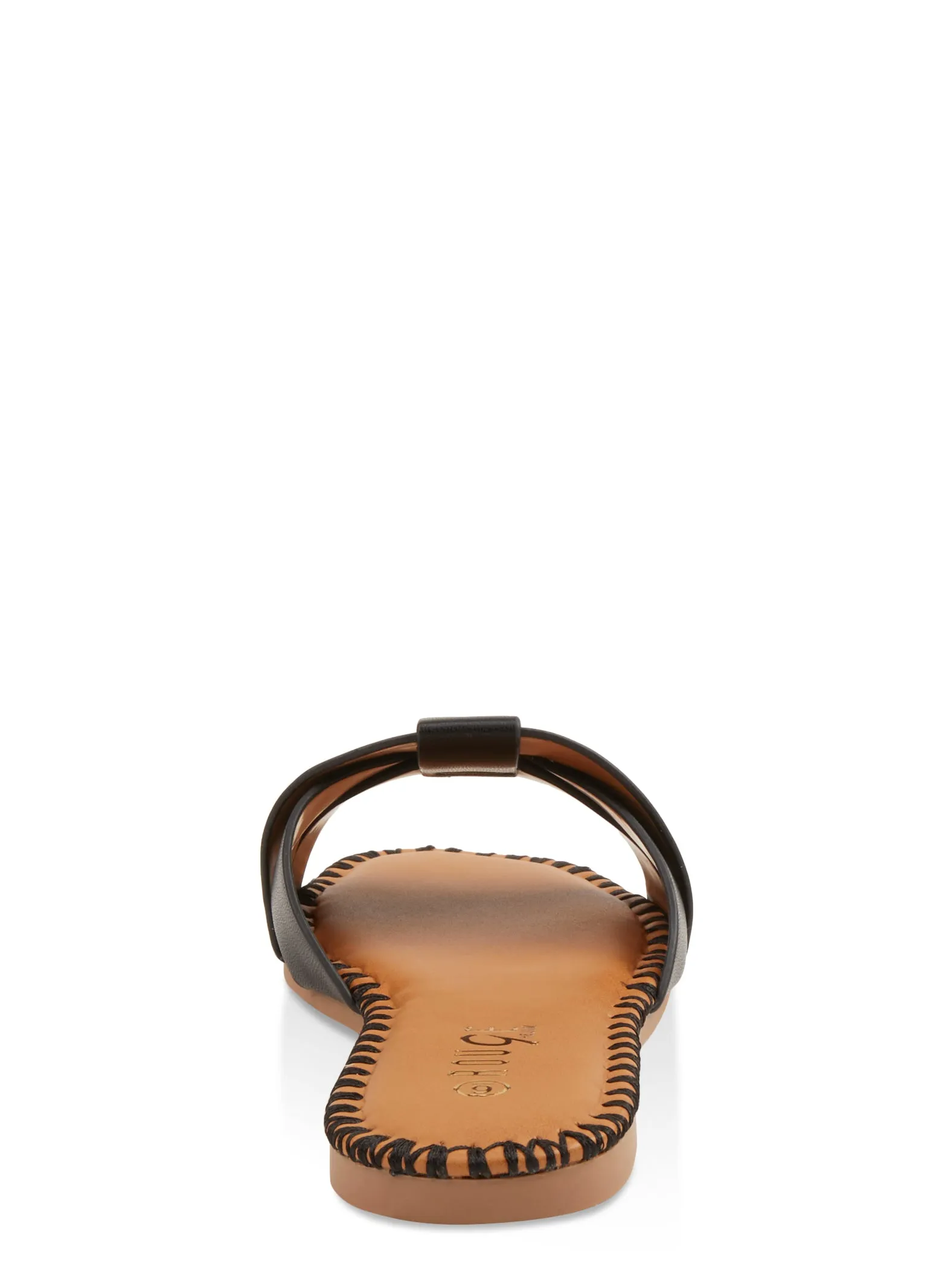 Woven Band Open Toe Slide Sandals sold by Rainbow product image thumbnail 3