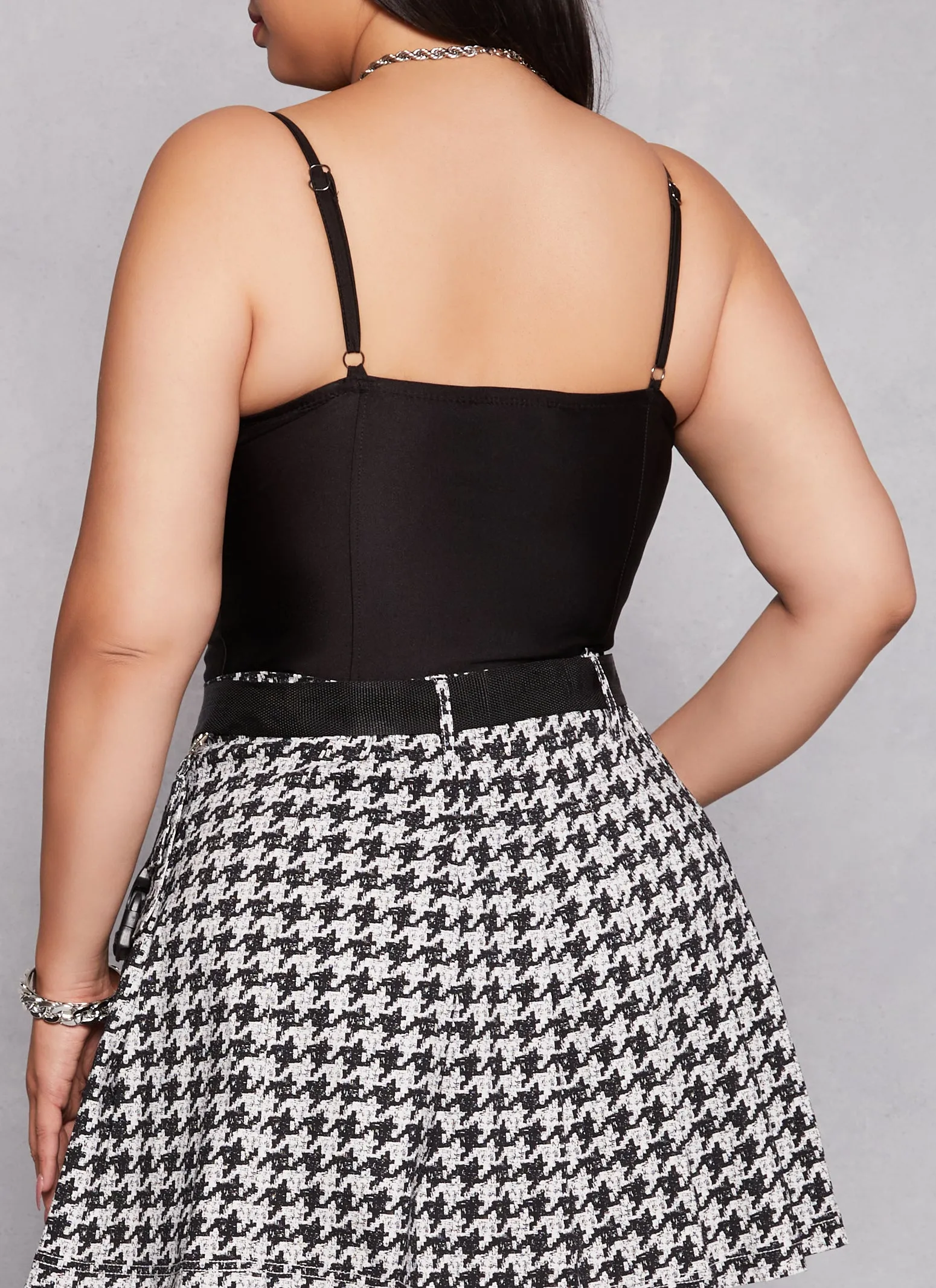 Plus Size Haute Monde Solid Bustier Bodysuit sold by Rainbow product image thumbnail 3