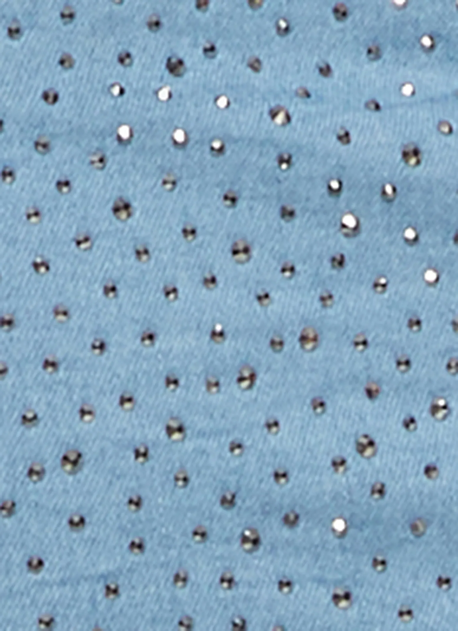 Rhinestone Denim Mini Skirt sold by Rainbow product image thumbnail 4