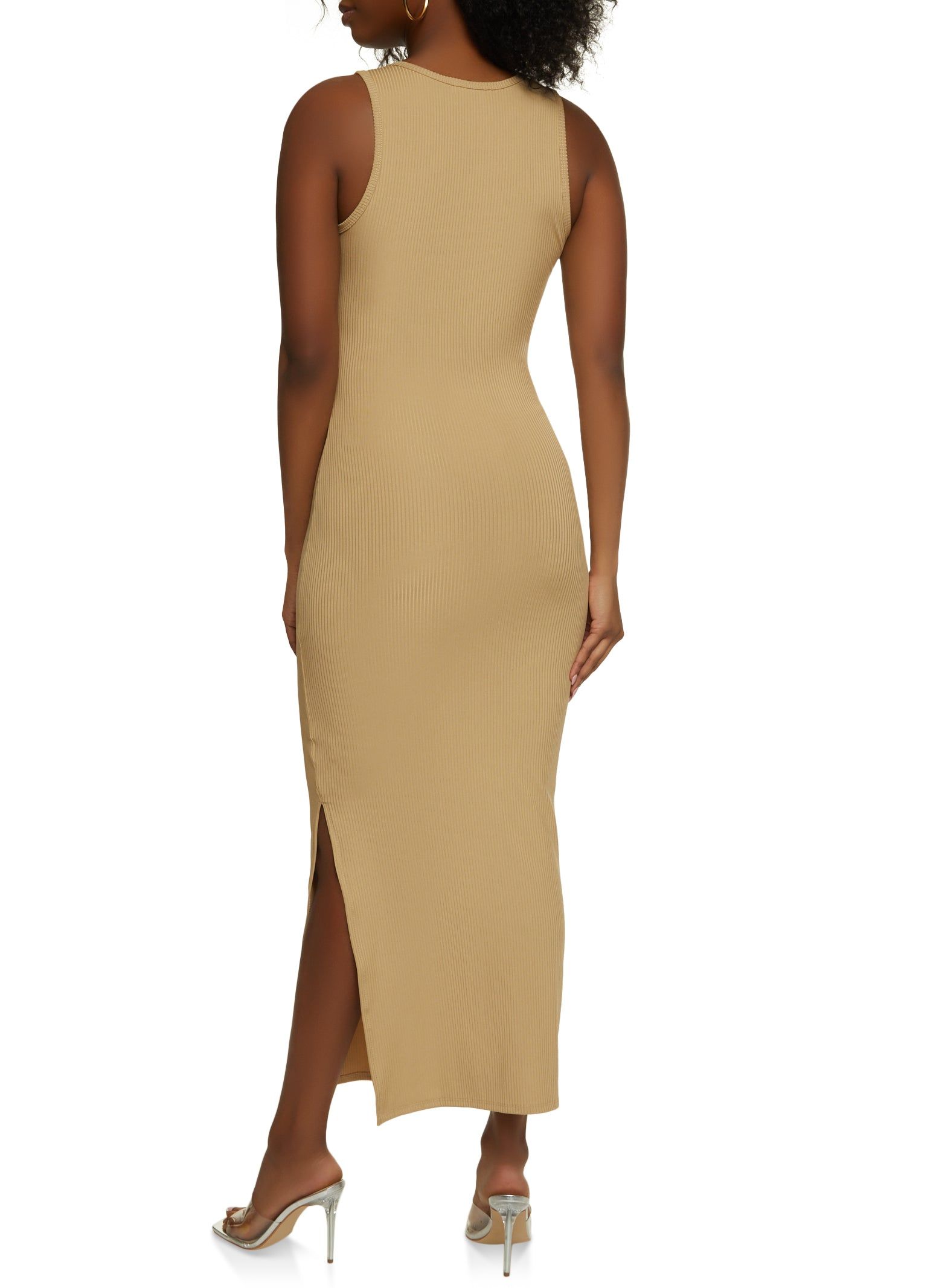 Ribbed Tank Maxi Dress sold by Rainbow product image thumbnail 3