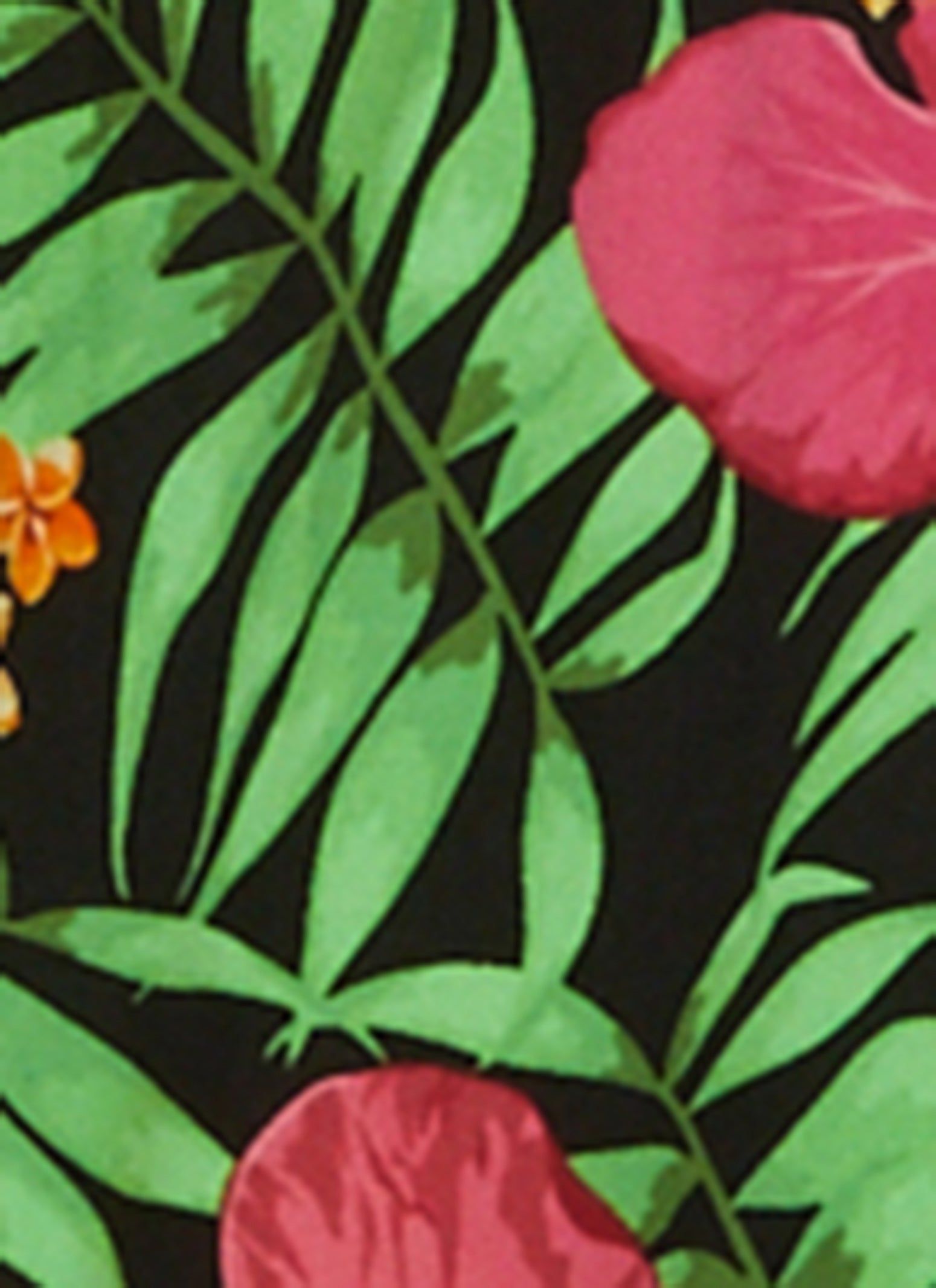 Tropical Print Smocked Waist Maxi Dress sold by Rainbow product image thumbnail 4