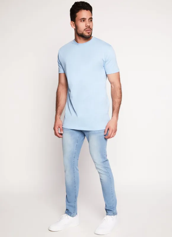 Mens Whiskered Skinny Fit Jeans sold by Rainbow