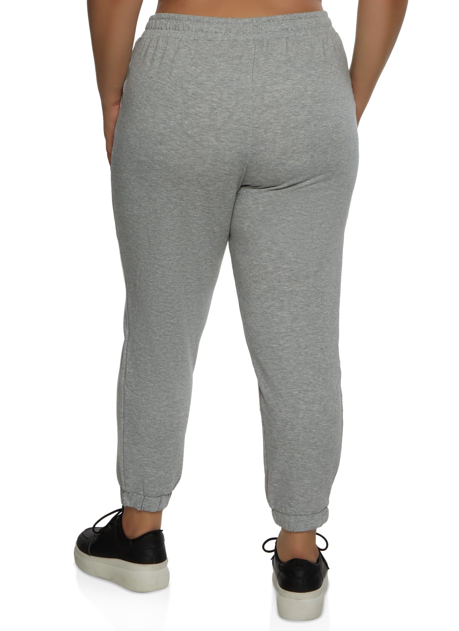 Plus Size Fleece High Waist Joggers sold by Rainbow product image thumbnail 2