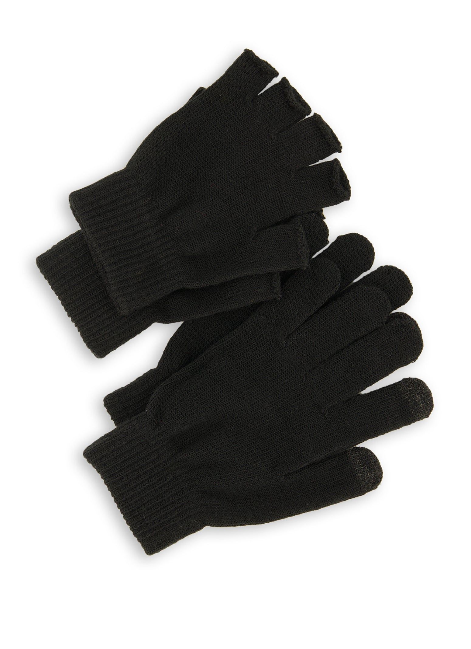 Ribbed Texting Gloves 2 Pack sold by Rainbow product image thumbnail 2