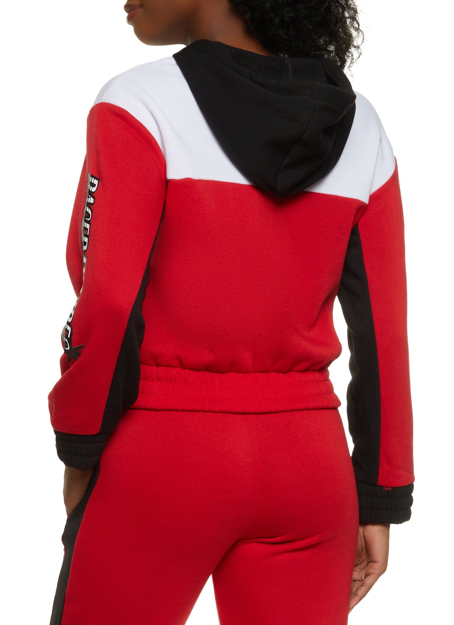 Fleece Race Day Vibes Graphic Hoodie sold by Rainbow product image thumbnail 3