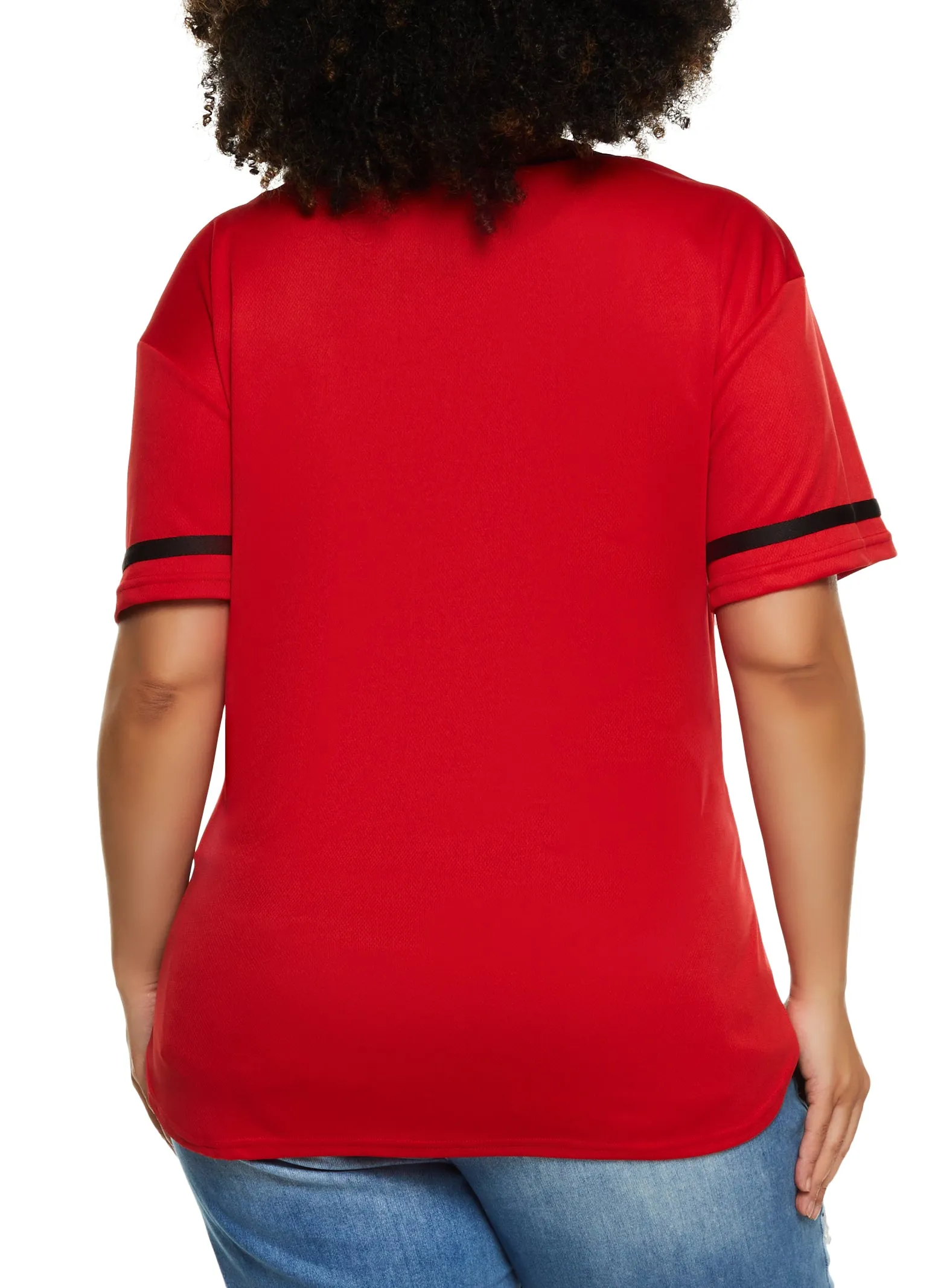 Plus Size Boss 94 Baseball Shirt sold by Rainbow product image thumbnail 3