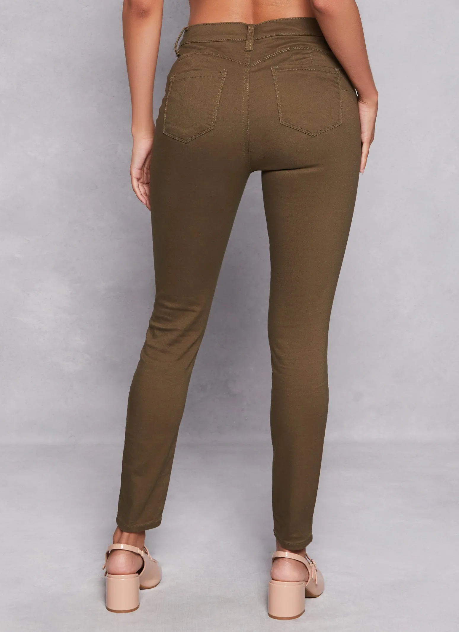 WAX Twill Skinny Leg Pants sold by Rainbow product image thumbnail 3