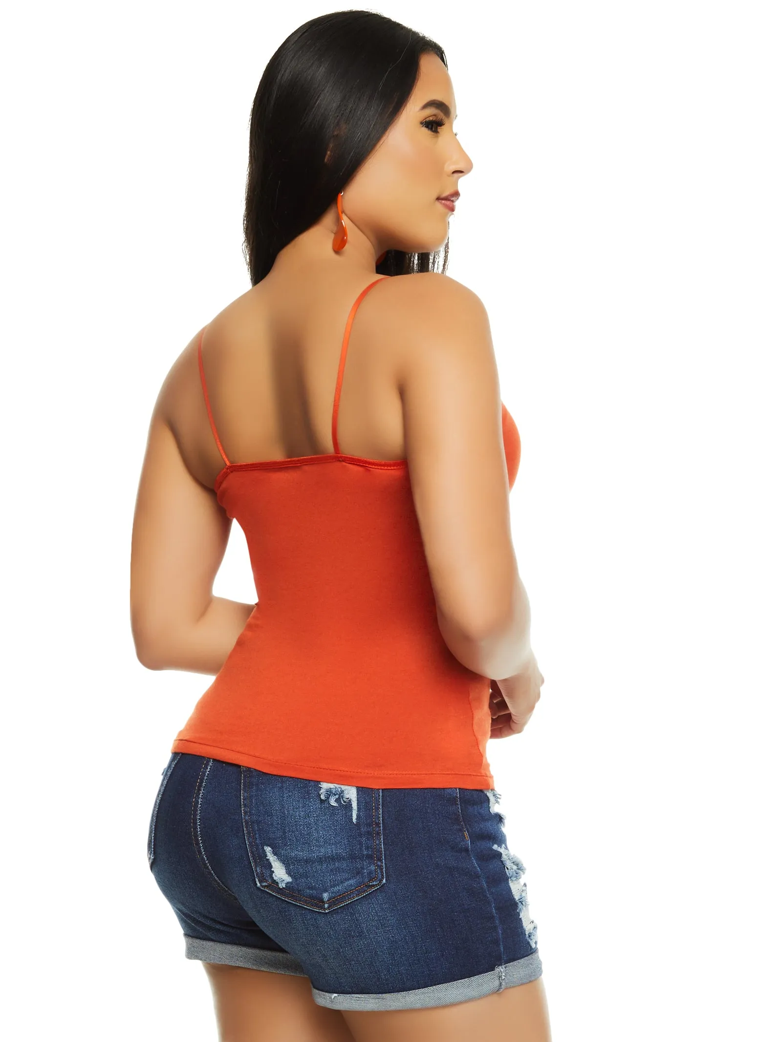 Solid Scoop Neck Cami sold by Rainbow product image thumbnail 2