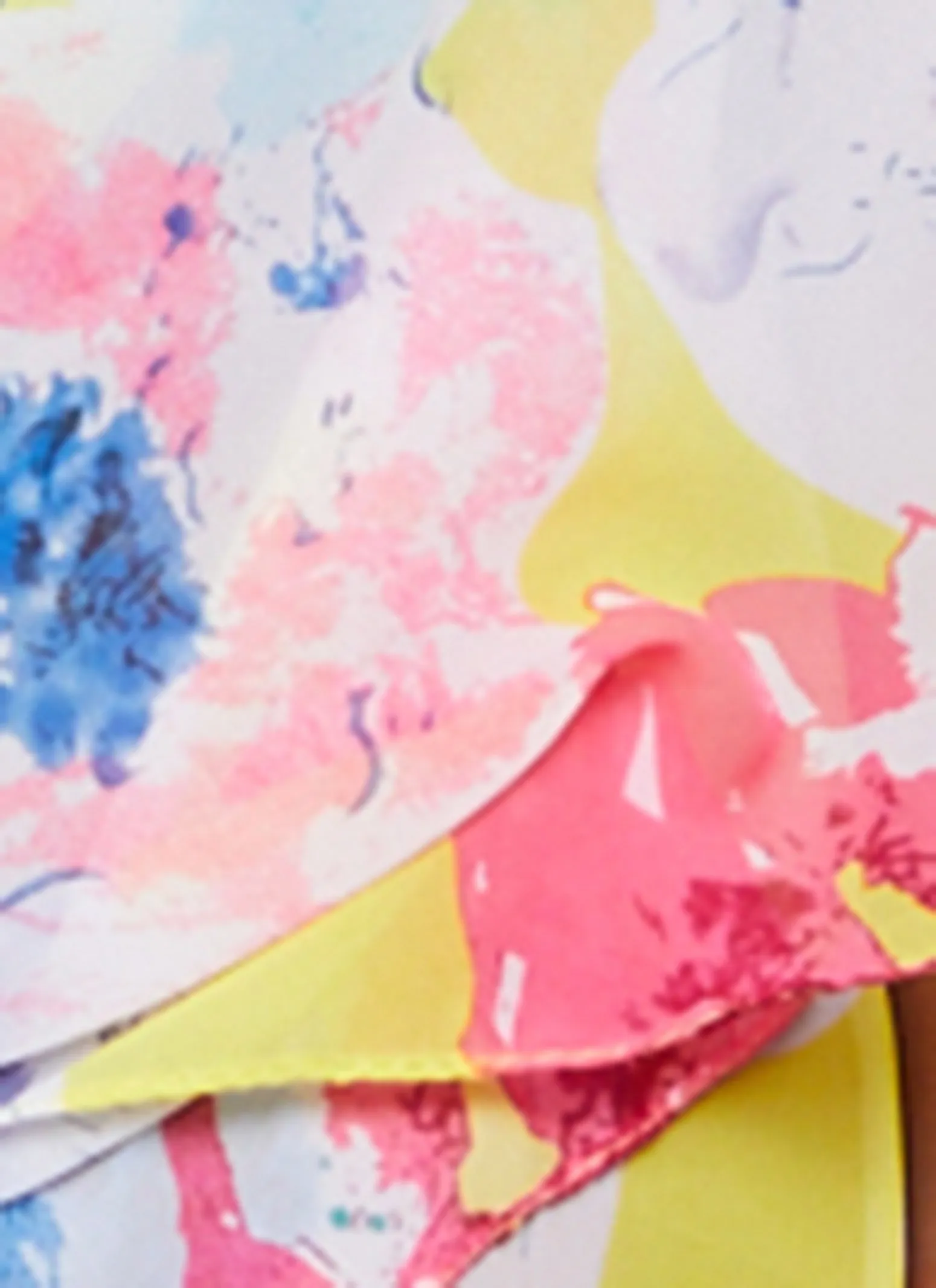 Chiffon Floral Print Swim Cover Up Kimono sold by Rainbow product image thumbnail 4