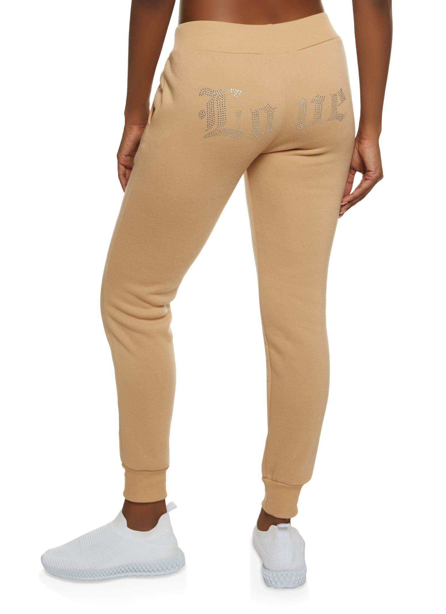 Love Rhinestone Joggers sold by Rainbow product image thumbnail 2