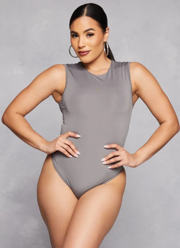 Daisy Sleeveless Crew Neck Bodysuit sold by Rainbow