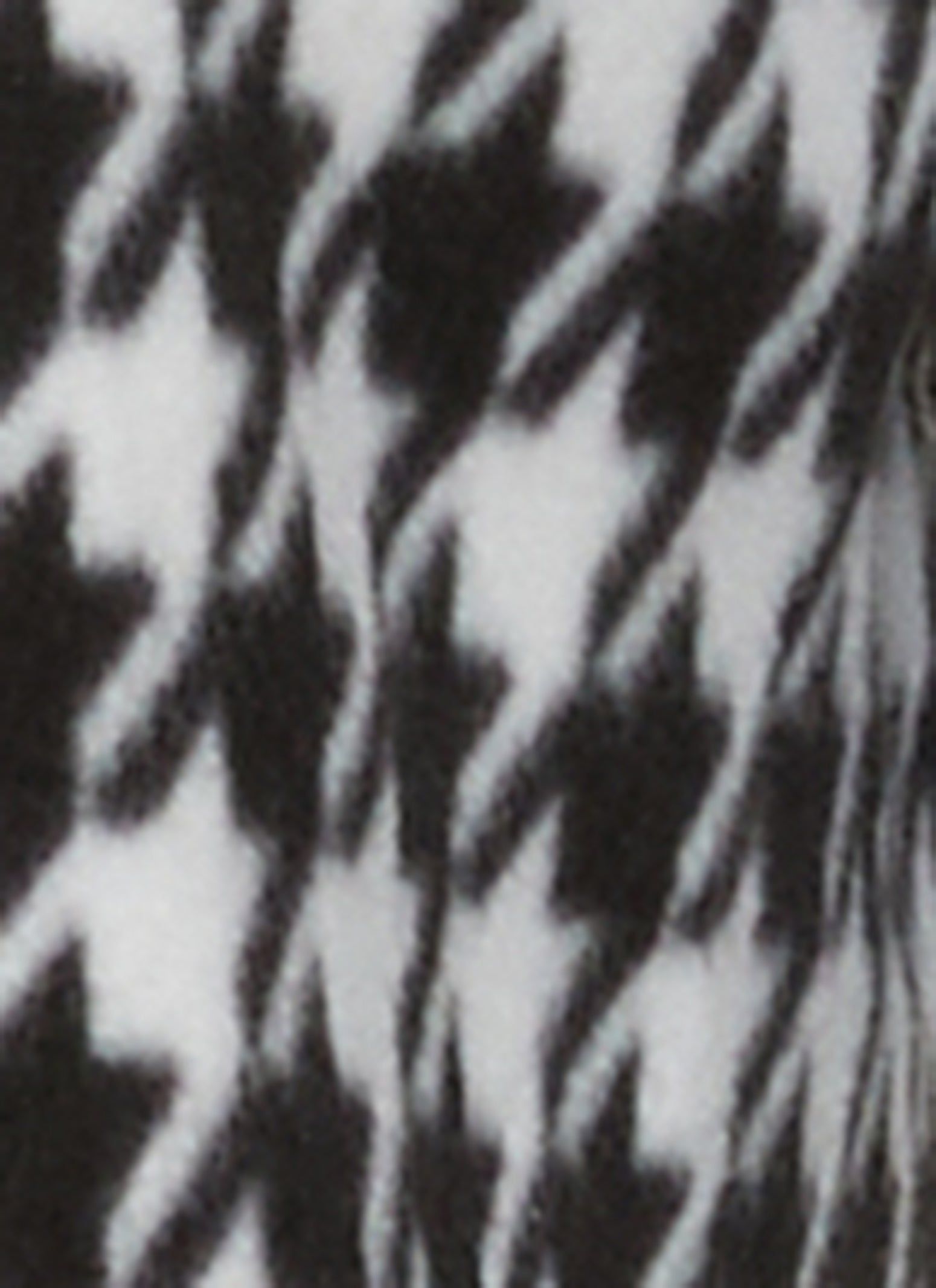 Houndstooth Sherpa Lined Cropped Jacket sold by Rainbow product image thumbnail 4