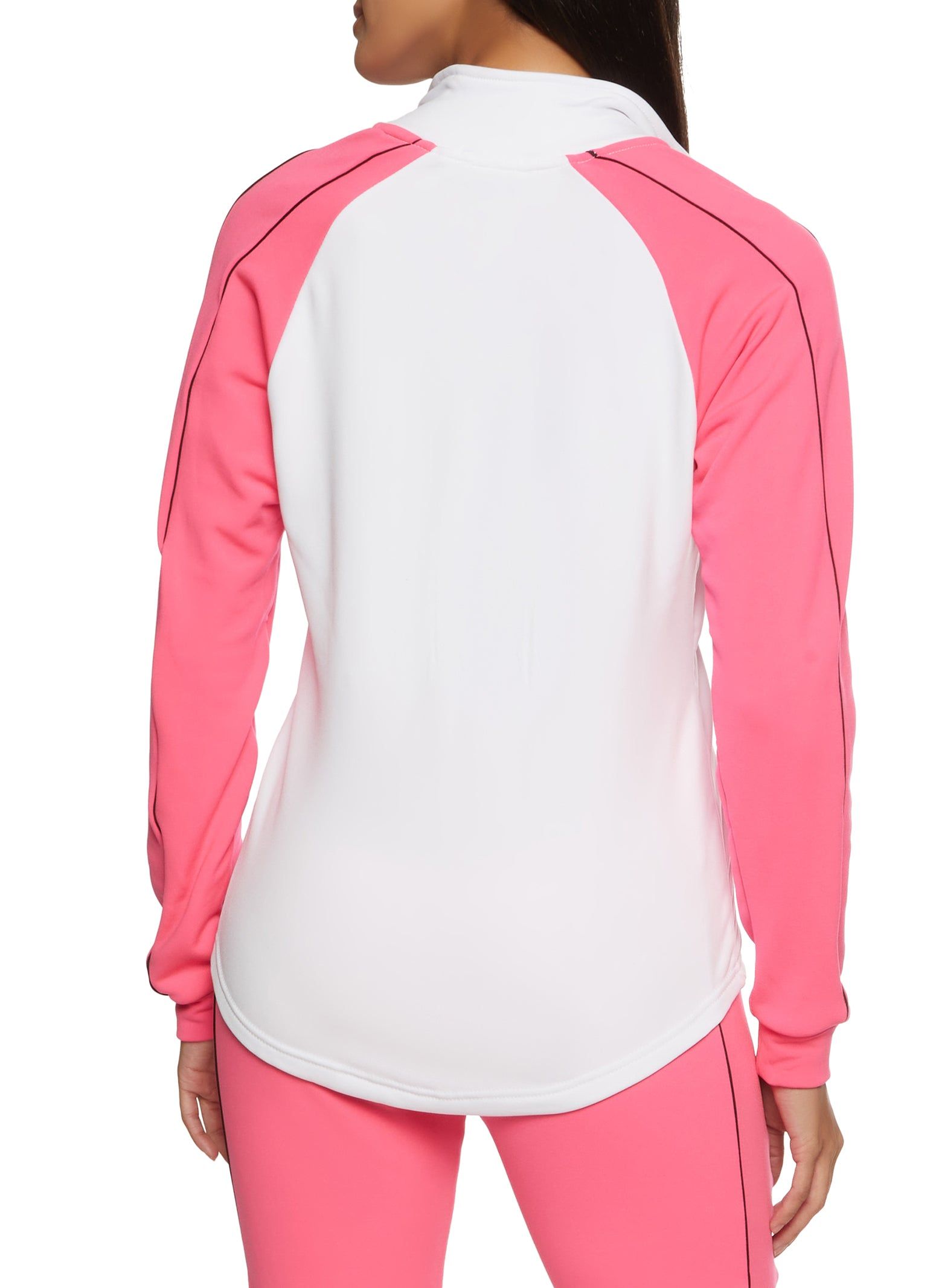 Brooklyn Color Block Zip Front Track Jacket sold by Rainbow product image thumbnail 3