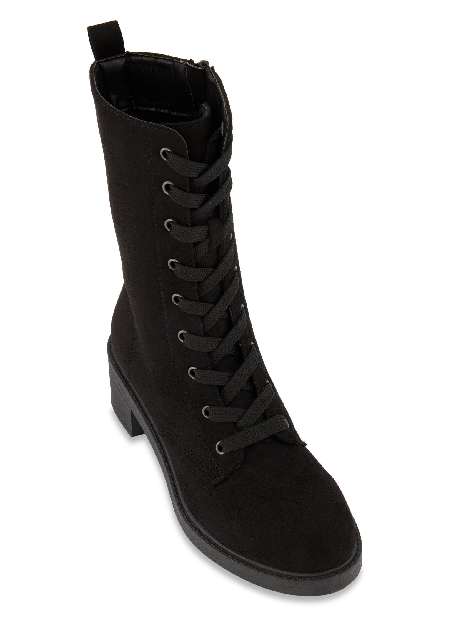 Lace Up Zip Booties sold by Rainbow