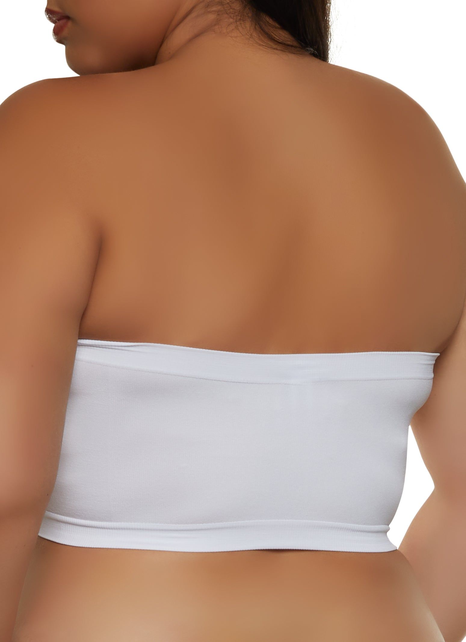 Plus Size Basic Seamless Bandeau Bra sold by Rainbow product image thumbnail 2