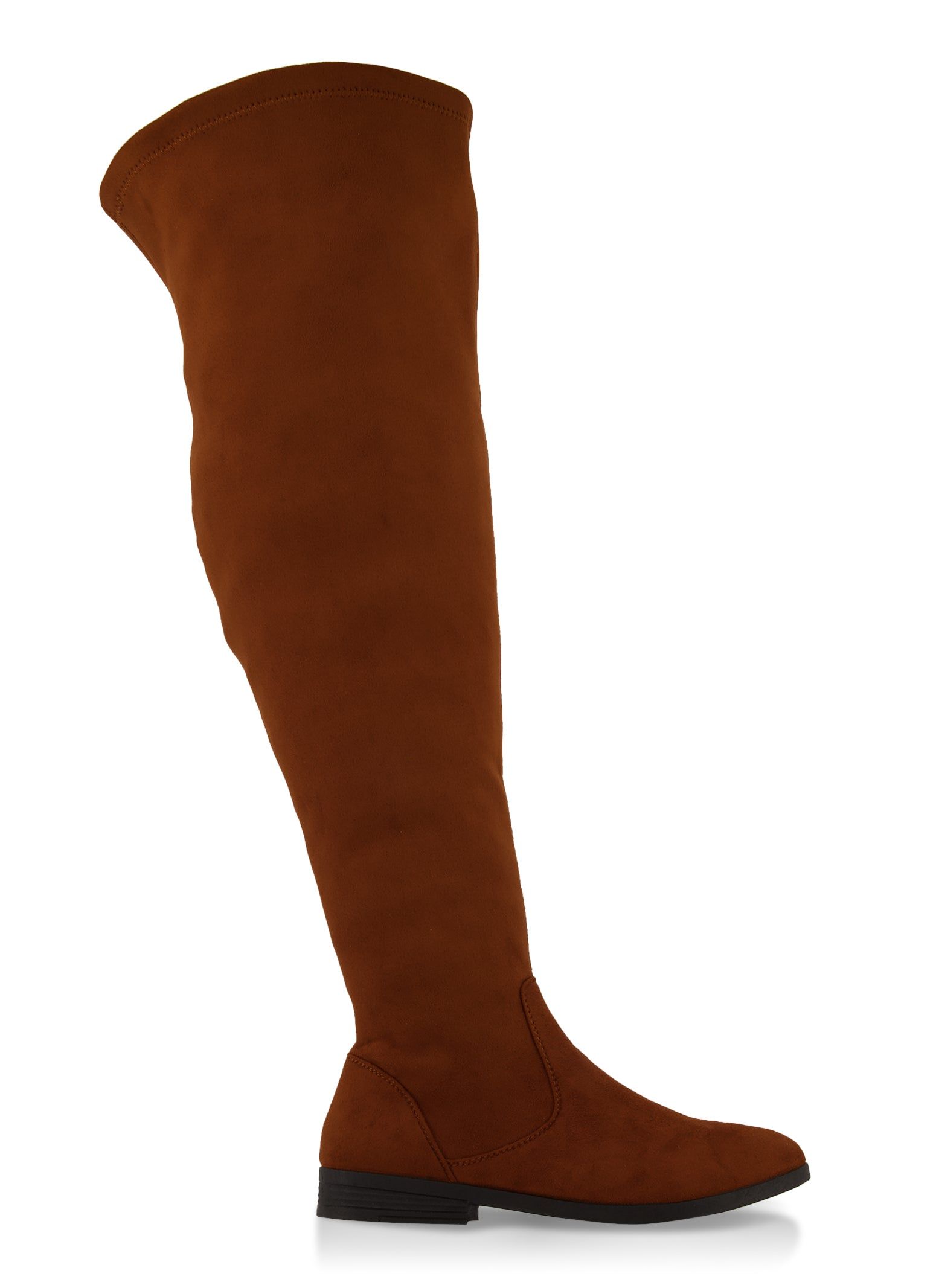 Side Zip Wide Calf Over the Knee Boots sold by Rainbow product image thumbnail 6