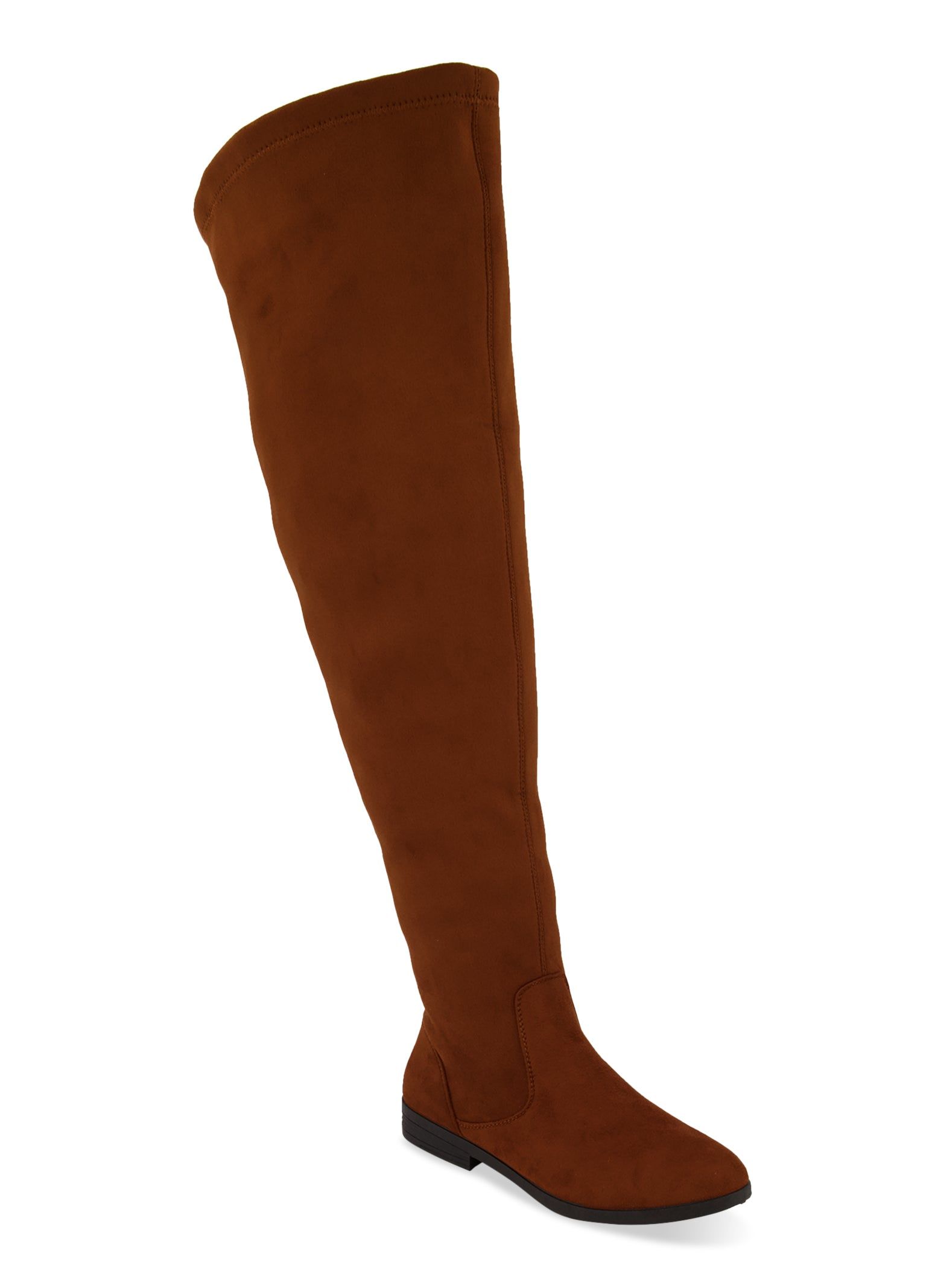 Side Zip Wide Calf Over the Knee Boots sold by Rainbow product image thumbnail 5