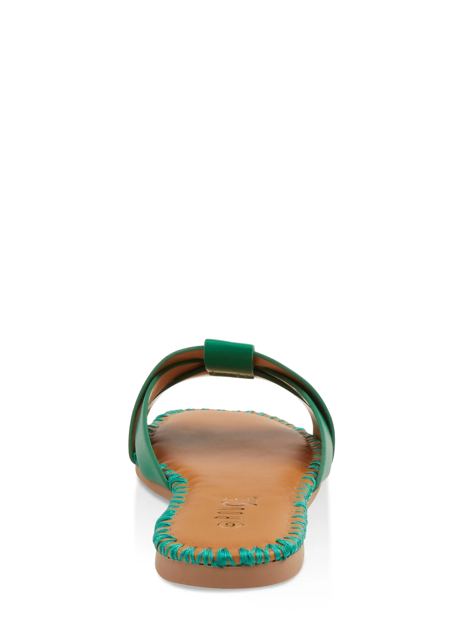 Woven Band Open Toe Slide Sandals sold by Rainbow product image thumbnail 3