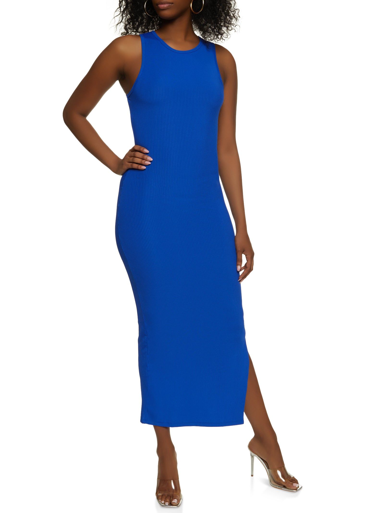 Ribbed Tank Maxi Dress sold by Rainbow product image thumbnail 2