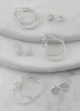 Assorted Stud and Hoop Earring Set of 6 sold by Rainbow