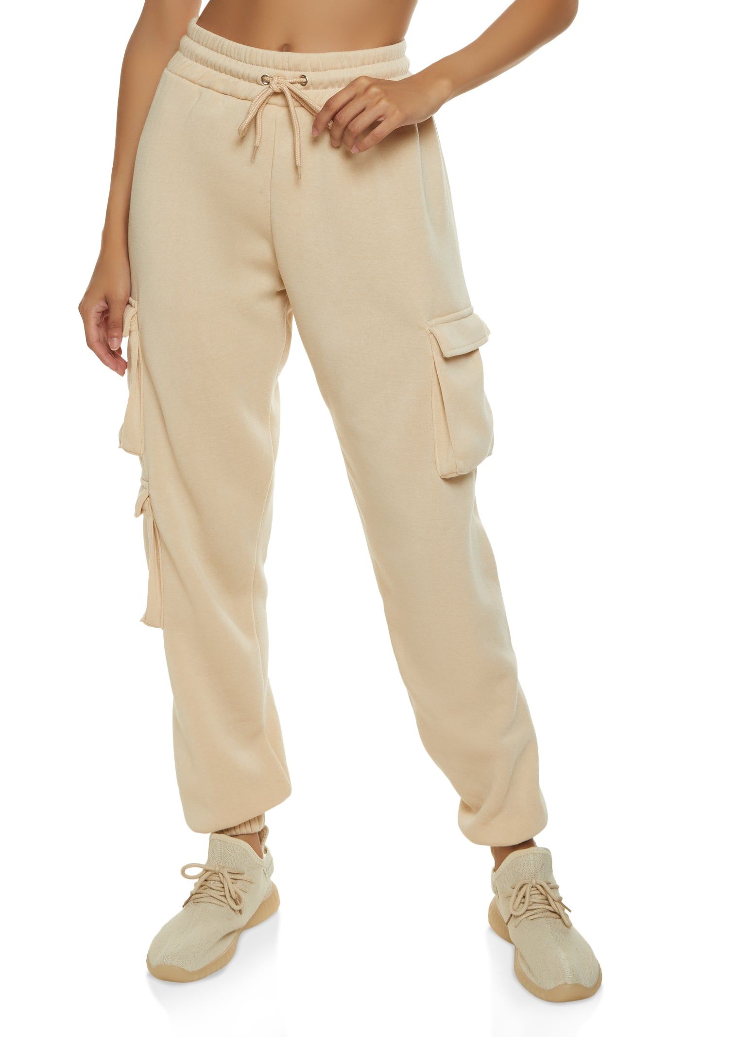 Solid Cargo Pocket Joggers sold by Rainbow