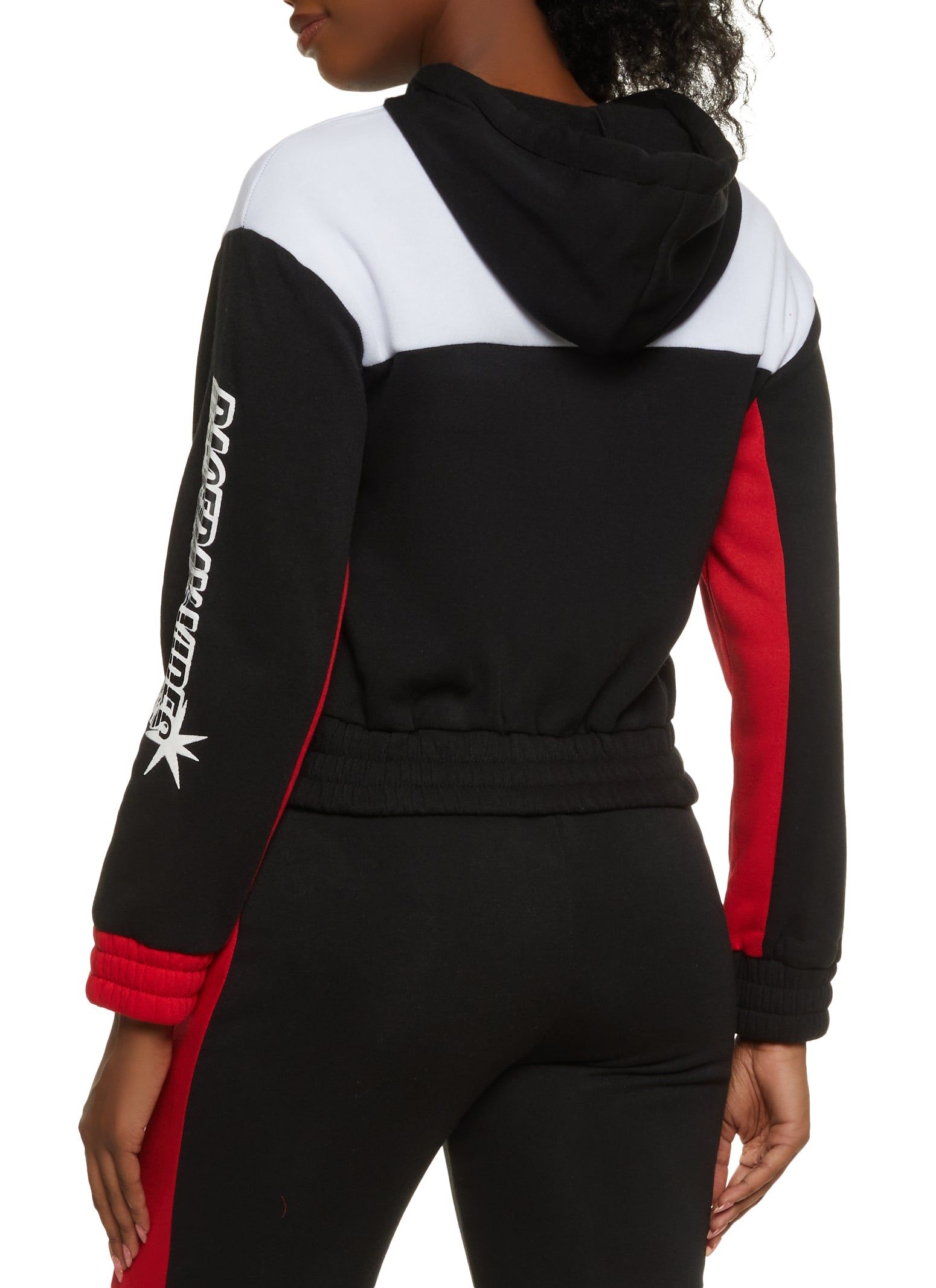 Fleece Race Day Vibes Graphic Hoodie sold by Rainbow product image thumbnail 3