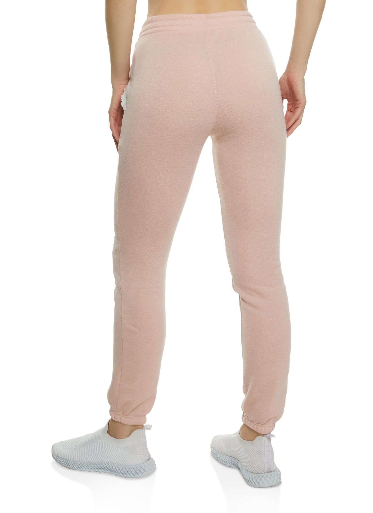 Sherpa Trim Drawstring Joggers sold by Rainbow product image thumbnail 2