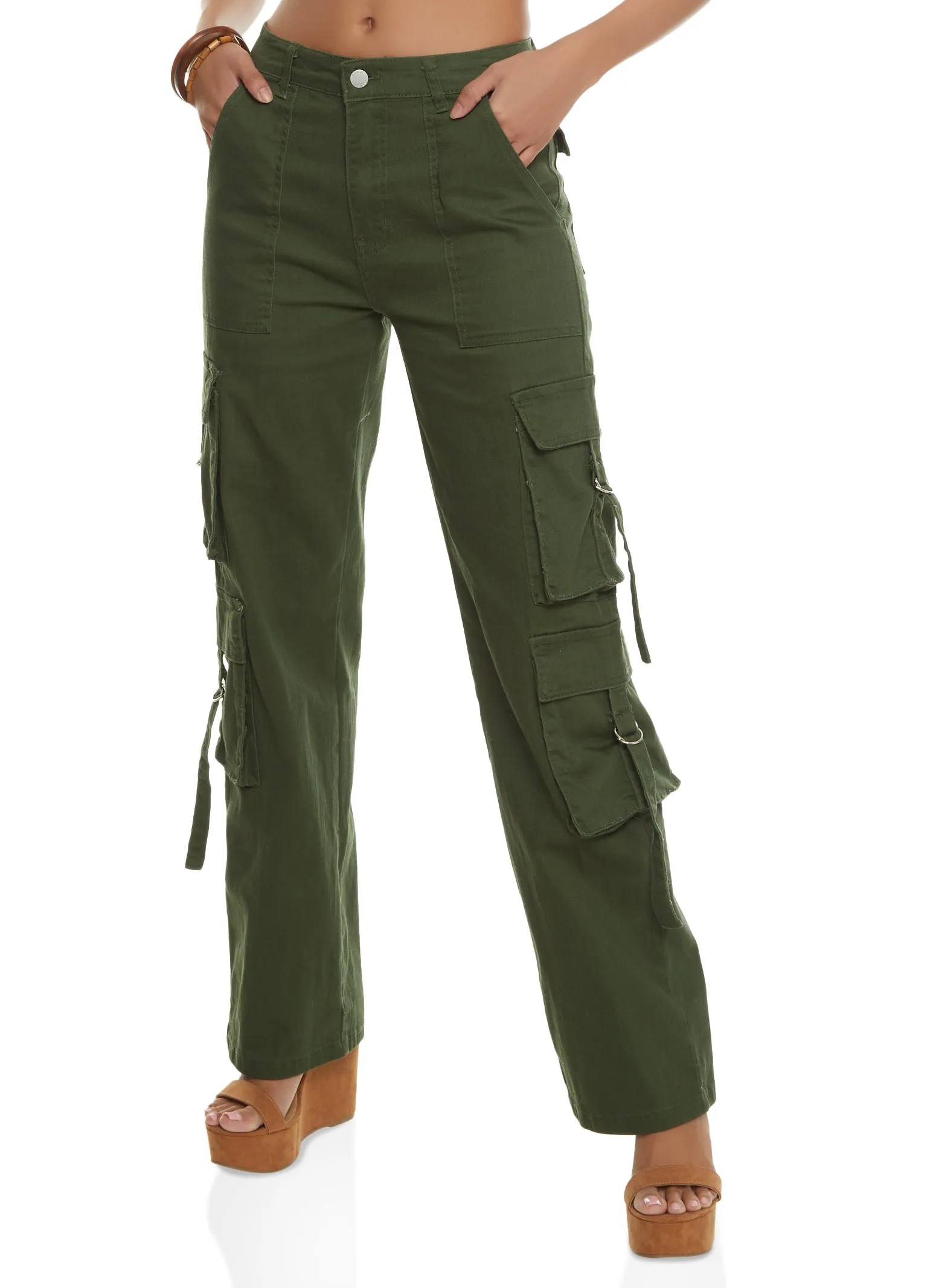Daisy Strappy Cargo Pants sold by Rainbow
