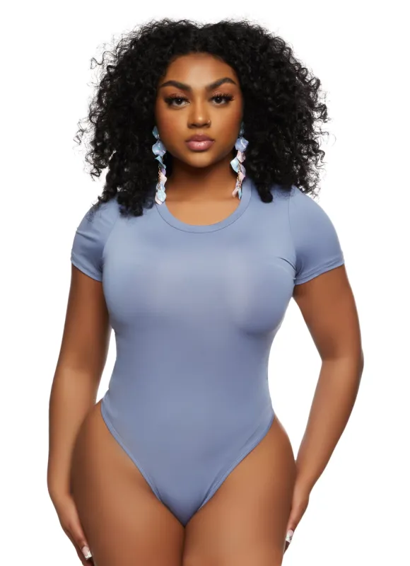 Basic Crew Neck Bodysuit sold by Rainbow