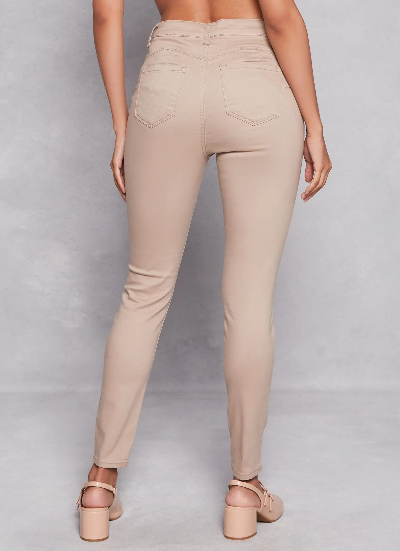 WAX Twill Skinny Leg Pants sold by Rainbow product image thumbnail 3