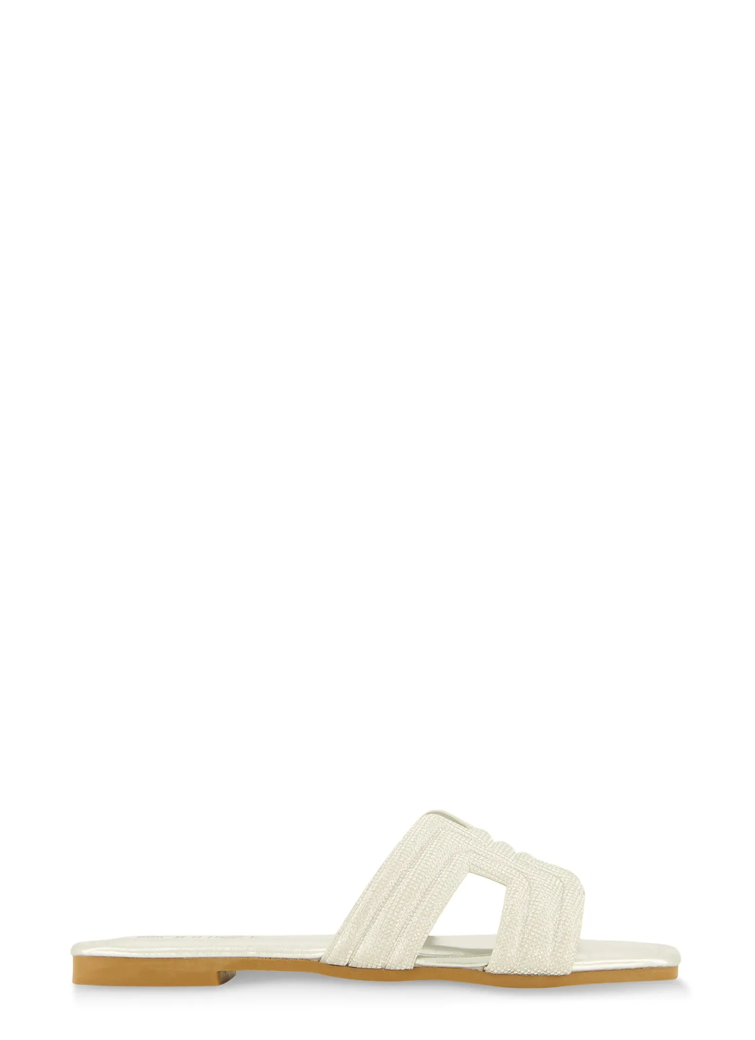 Glitter H Band Flat Slide Sandals sold by Rainbow product image thumbnail 2