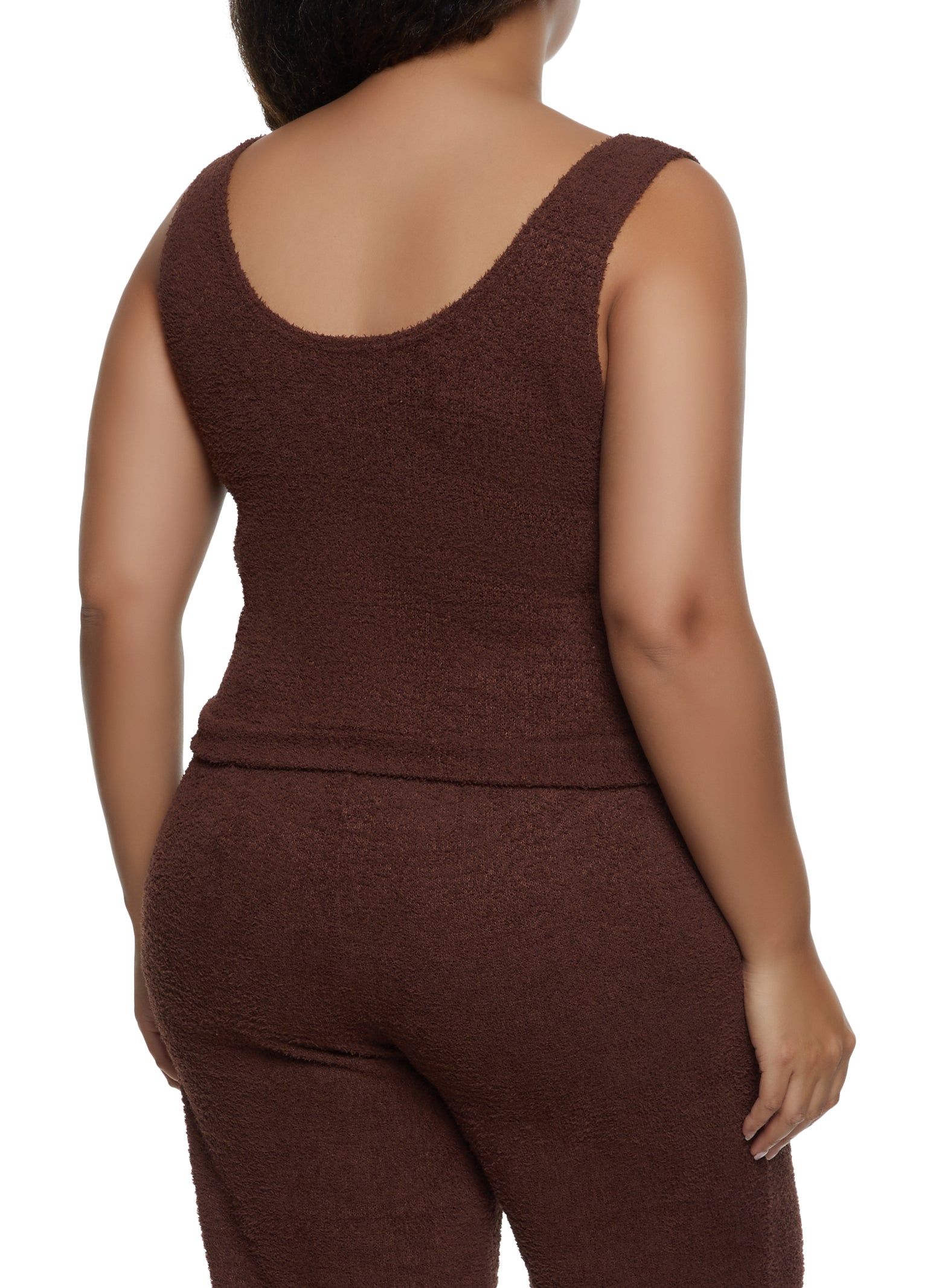 Plus Size Chenille Tank Top sold by Rainbow product image thumbnail 3