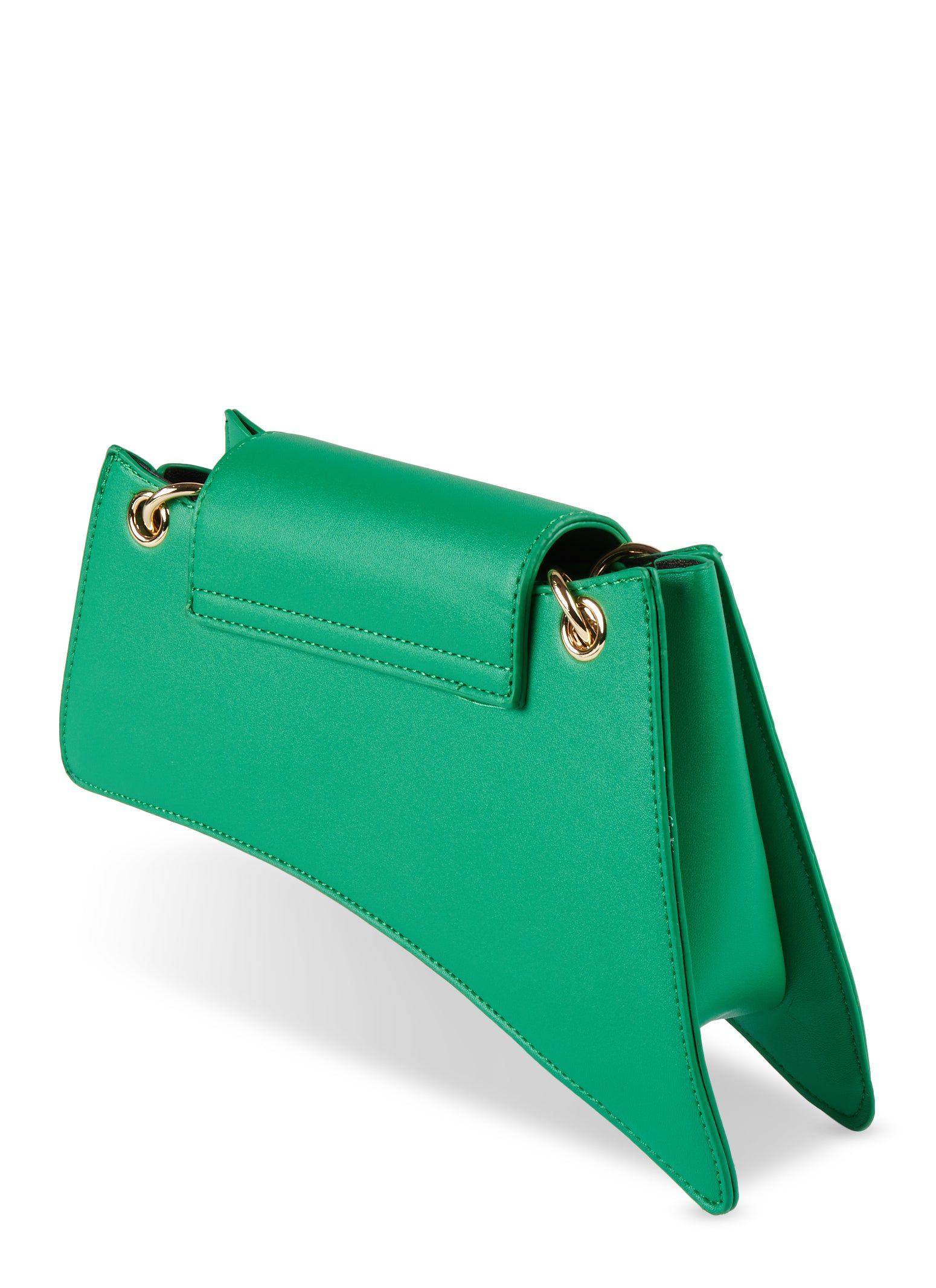 Chain Strap Detail Asymmetrical Handbag sold by Rainbow product image thumbnail 3