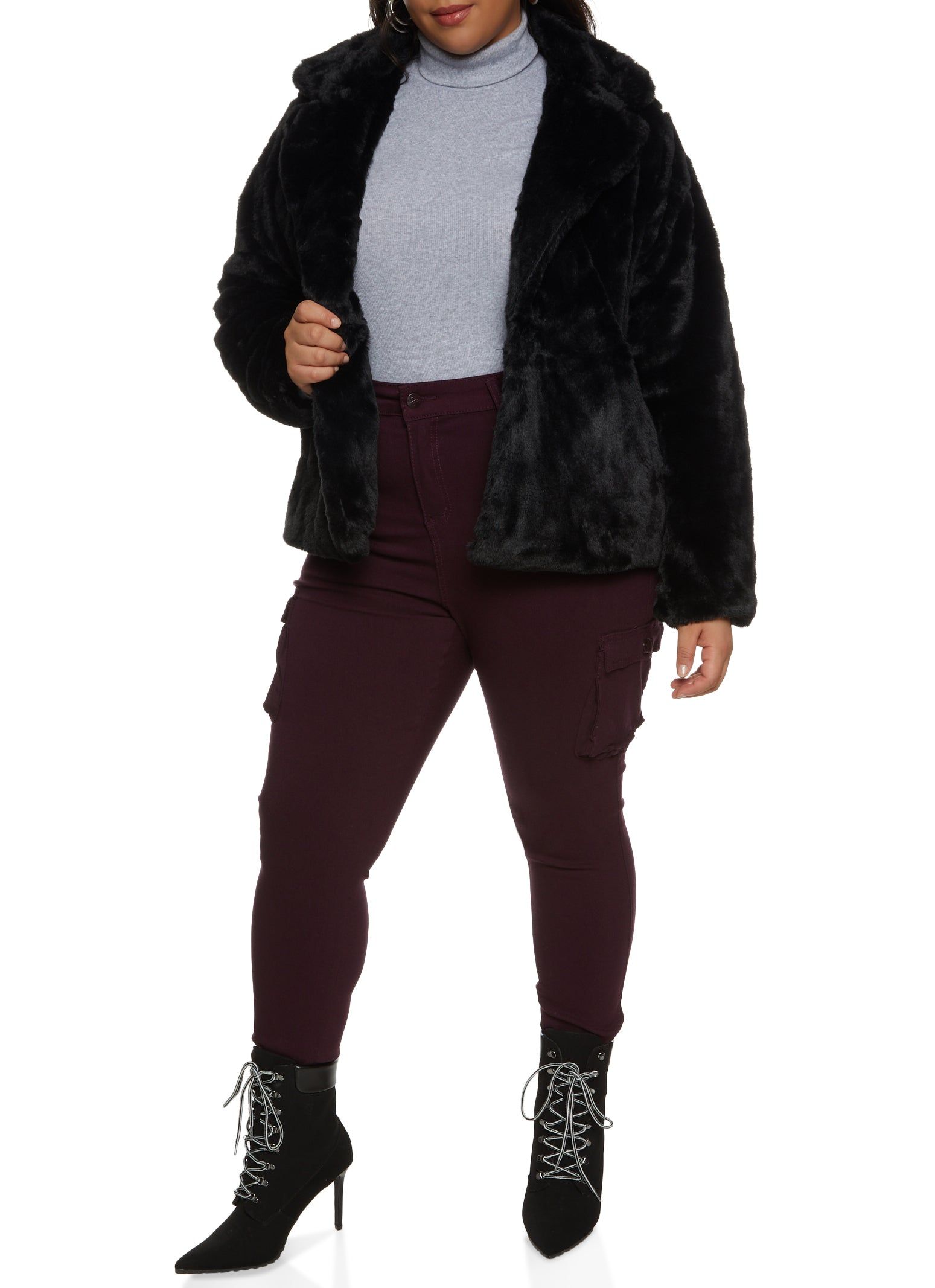 Plus Size Twill Hyperstretch Skinny Pants sold by Rainbow product image thumbnail 2