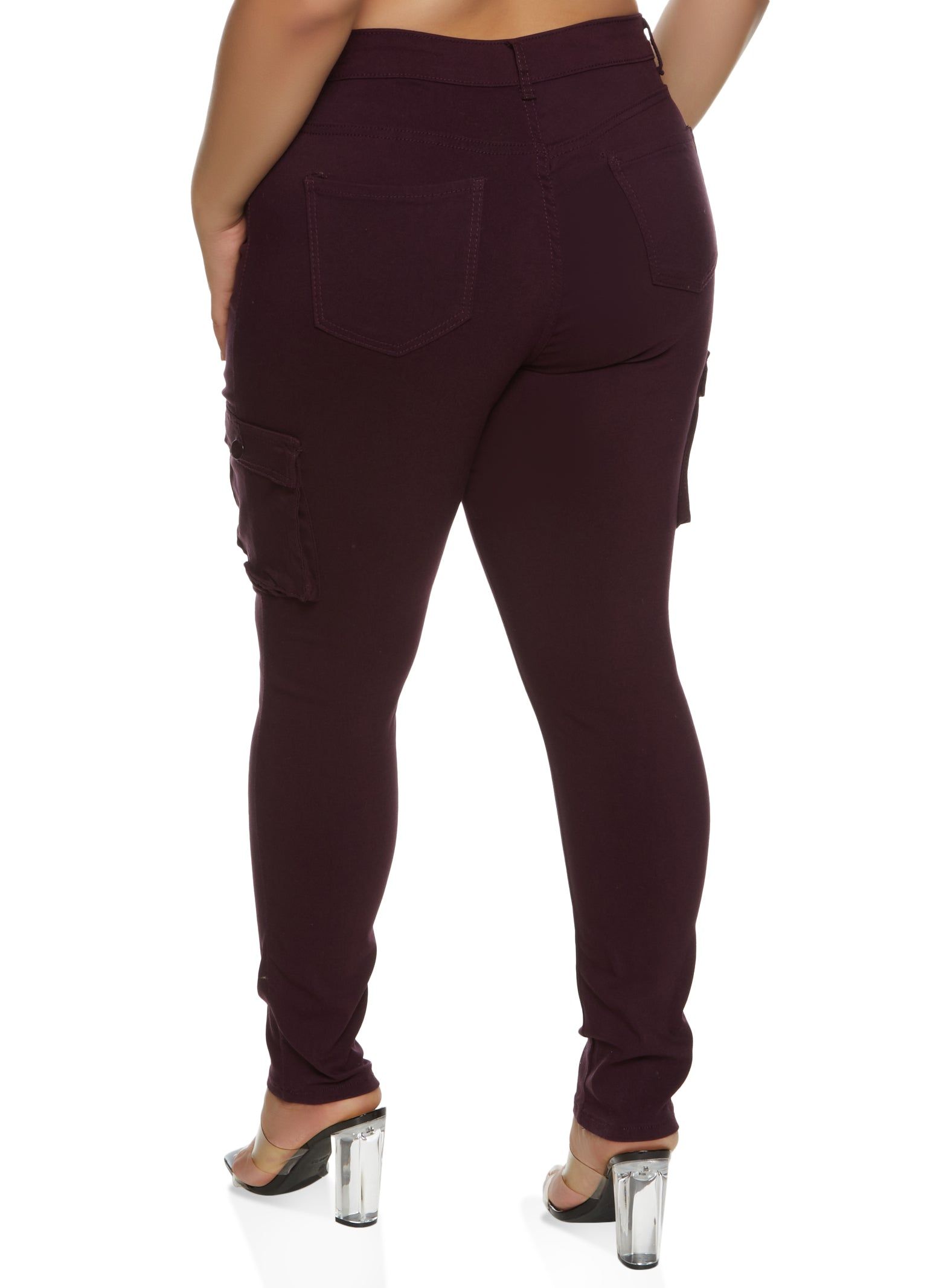 Plus Size Twill Hyperstretch Skinny Pants sold by Rainbow product image thumbnail 3
