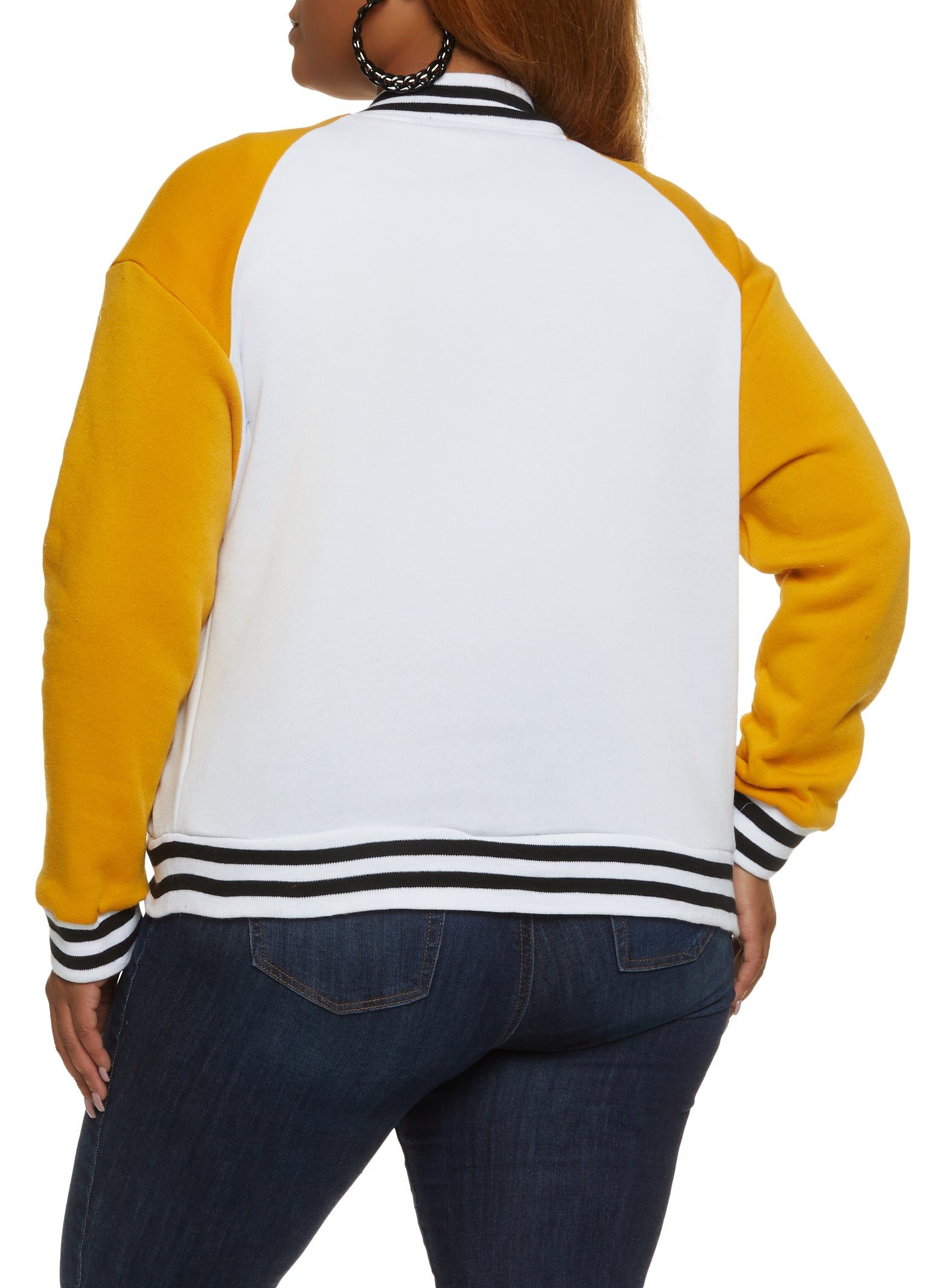 Plus Size Race Babe Varsity Jacket sold by Rainbow product image thumbnail 2